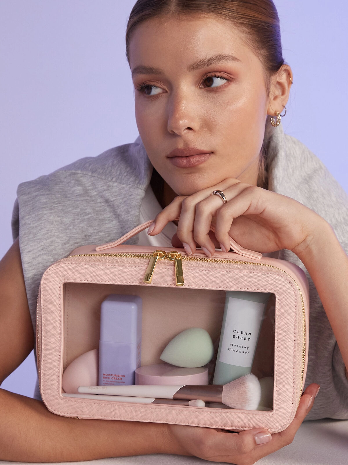 Immagine Boutique Clear Window Travel Case