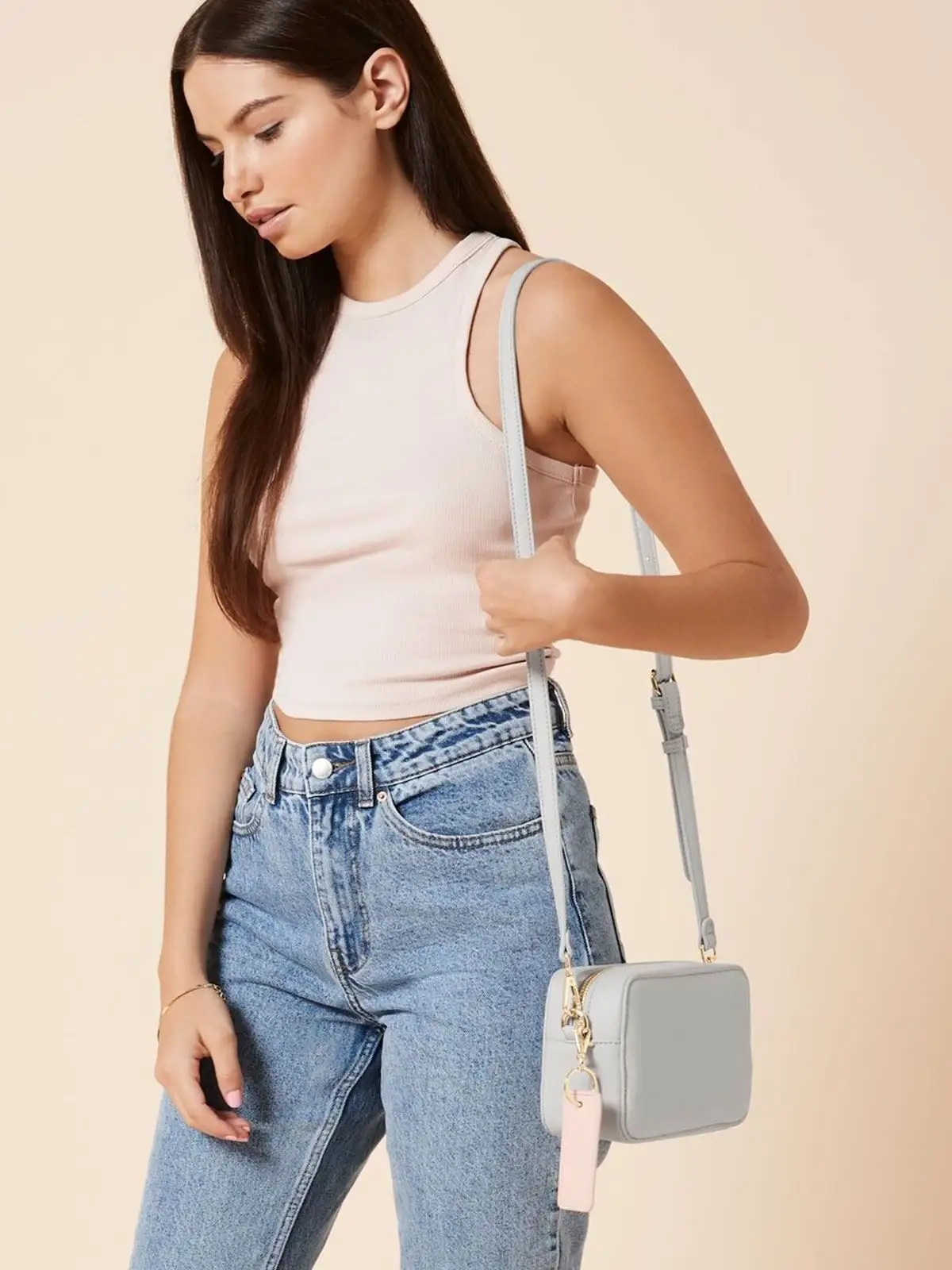 Immagine Boutique Structured Cross Body Bag