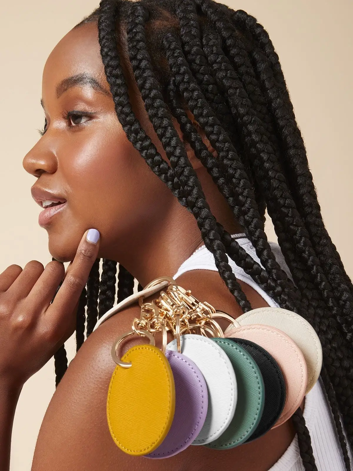 Immagine Boutique Circular Key Clip