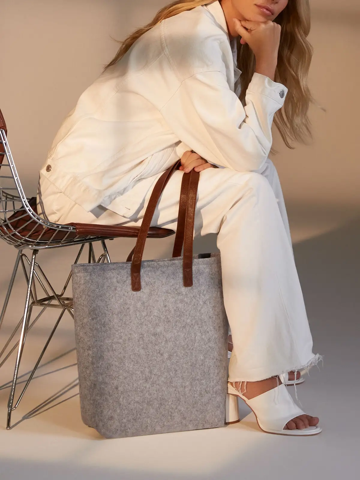 Immagine Premium Felt Tote