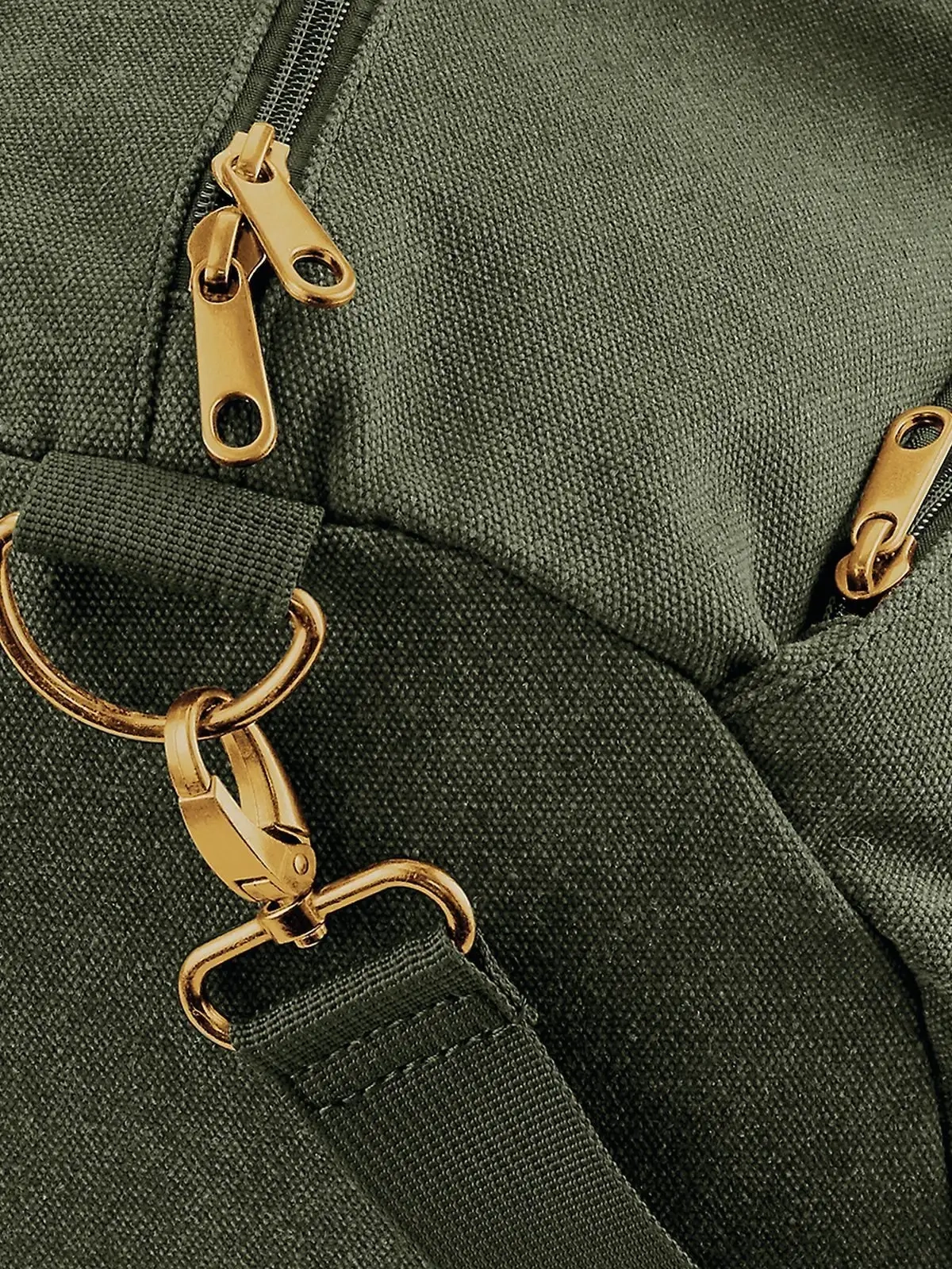 Immagine Vintage Canvas Barrel Bag