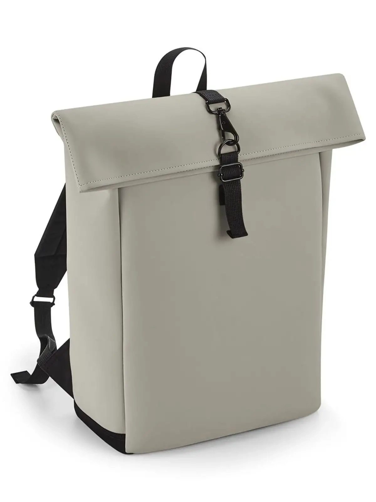 Immagine Matte PU Roll-Top Backpack