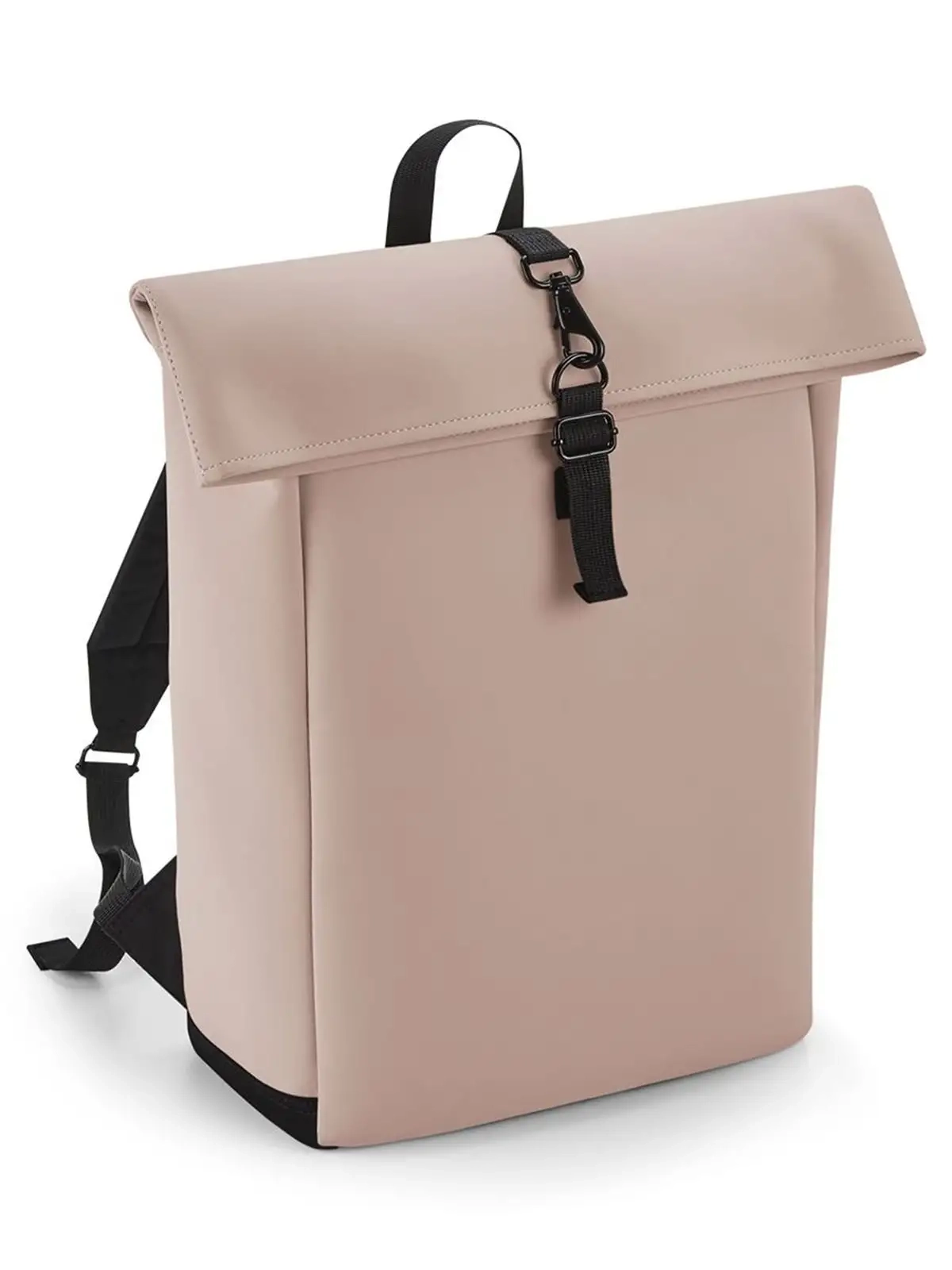 Immagine Matte PU Roll-Top Backpack