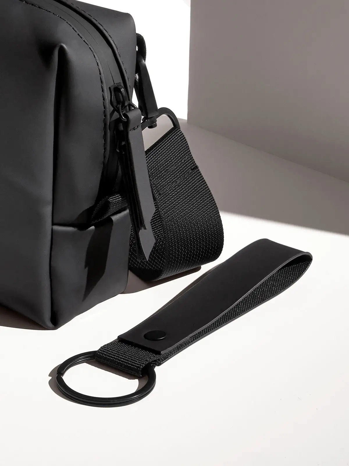 Immagine Matte PU Keyring