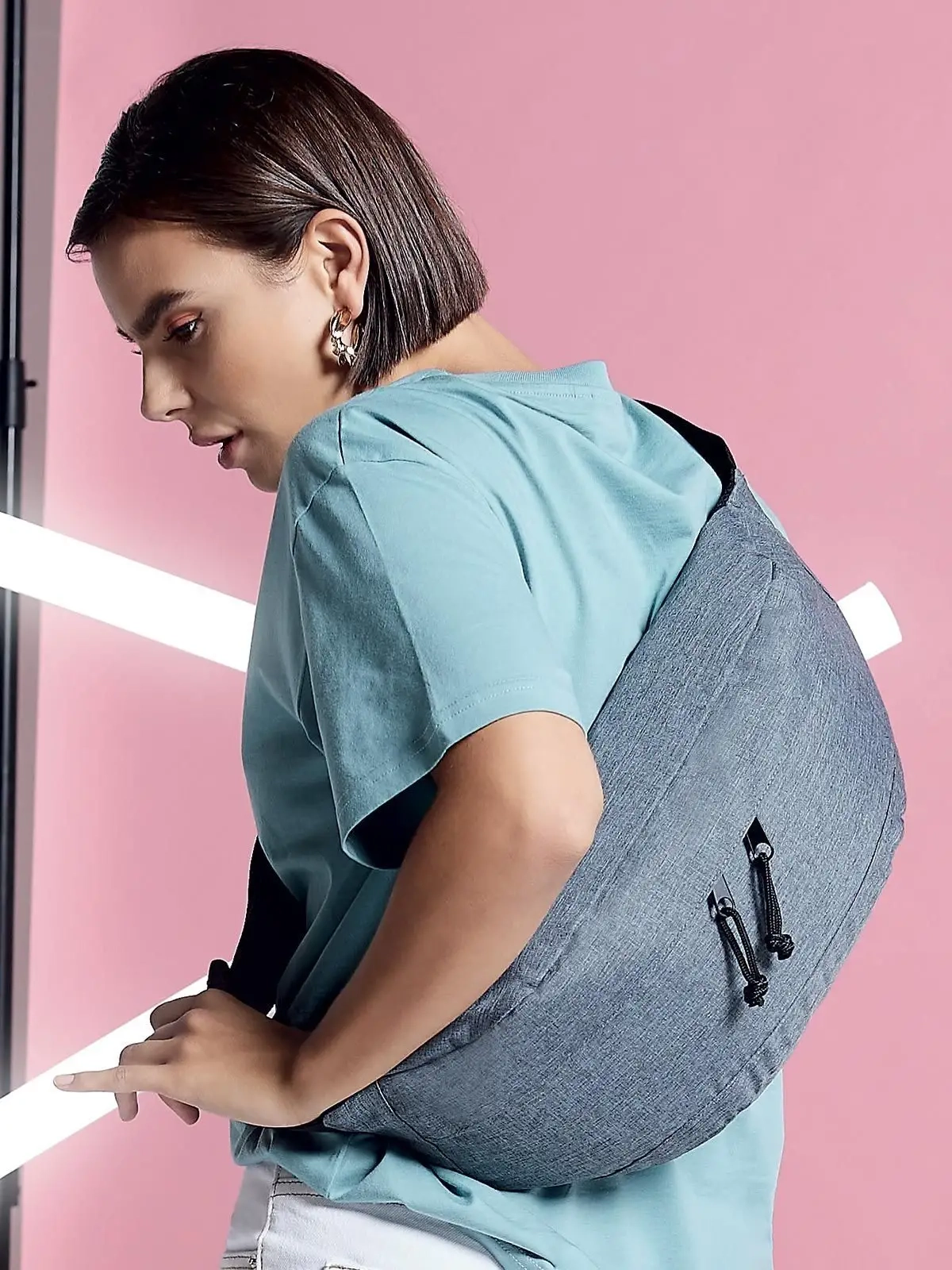 Immagine Oversized Across Body Bag