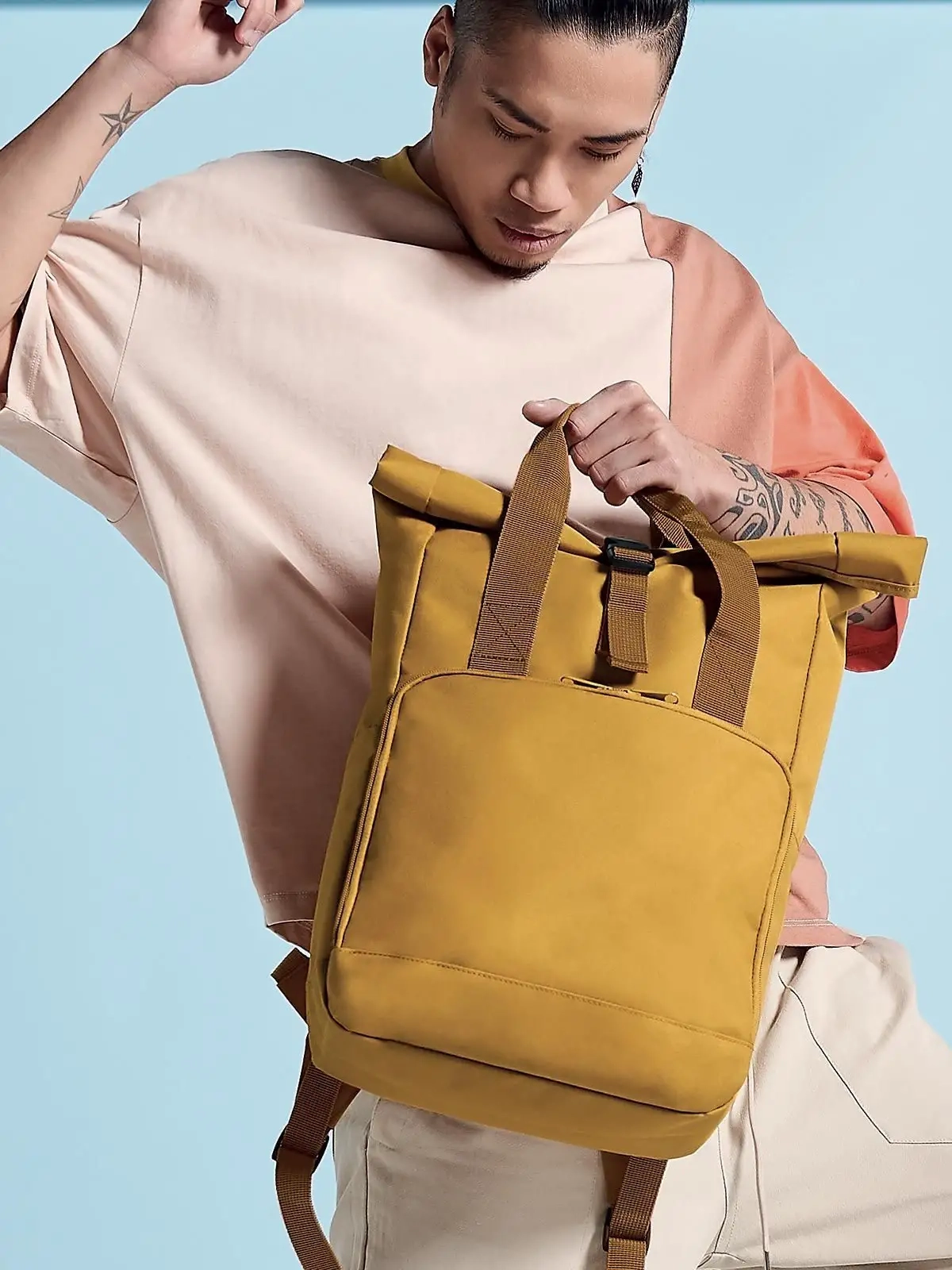 Immagine Twin Handle Roll-Top Backpack