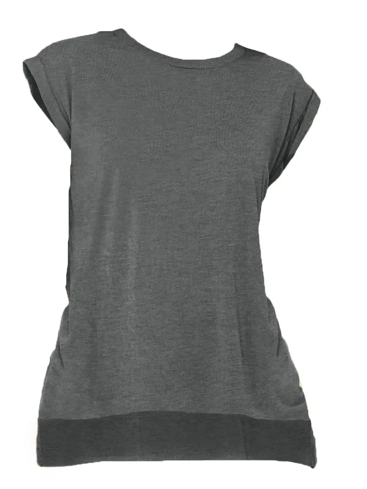 Immagine Women's Flowy Muscle Tee with Rolled Cuff