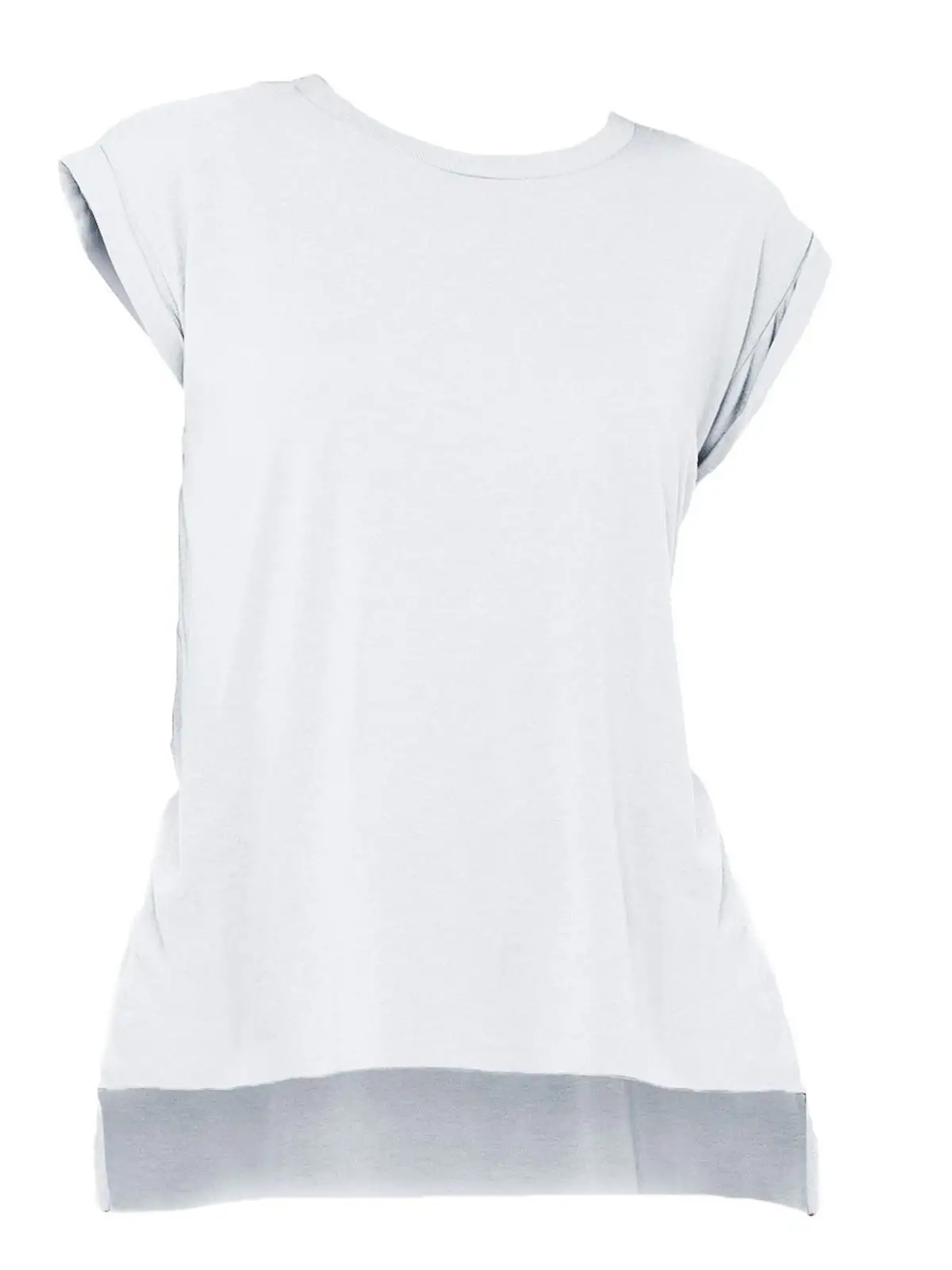 Immagine Women's Flowy Muscle Tee with Rolled Cuff