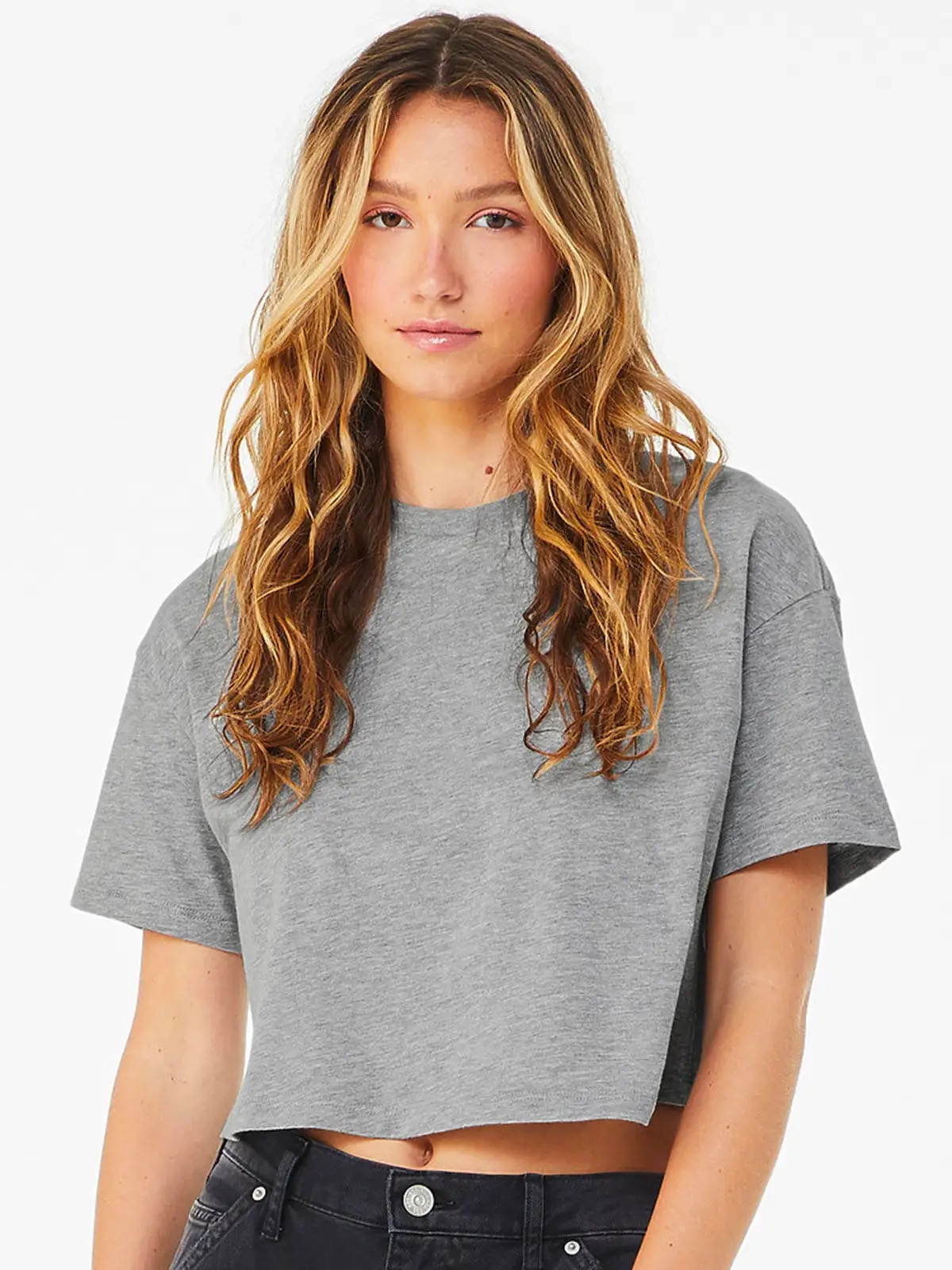 Immagine Womens Jersey Crop Tee