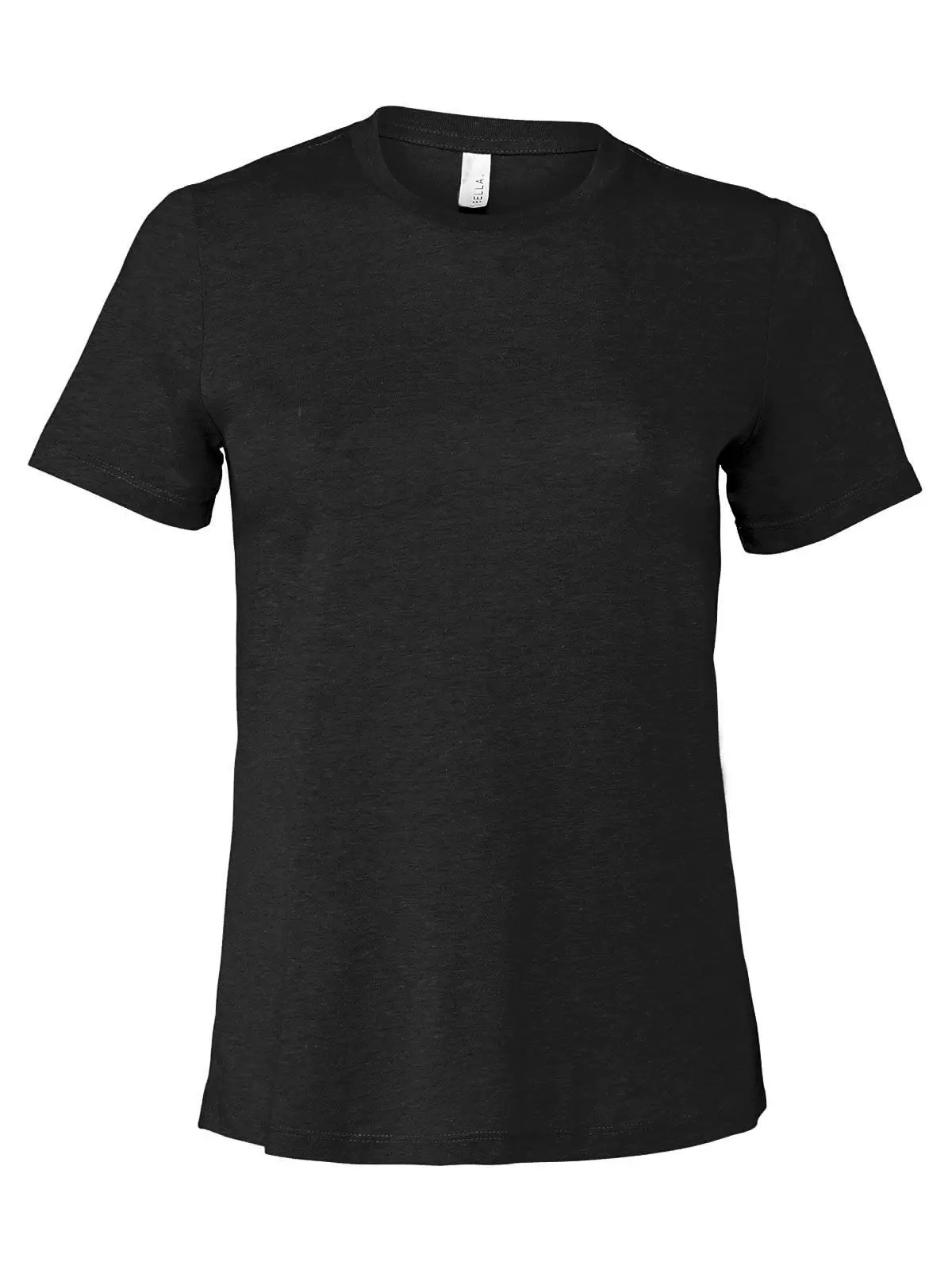 Immagine Women's Relaxed Heather Cvc Short Sleeve Tee