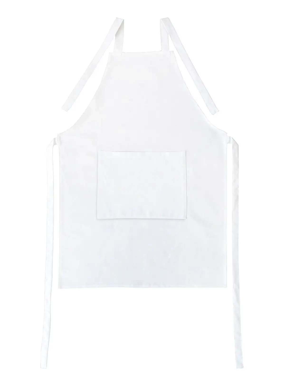Immagine Neck Apron w/pocket Canvas 60x80