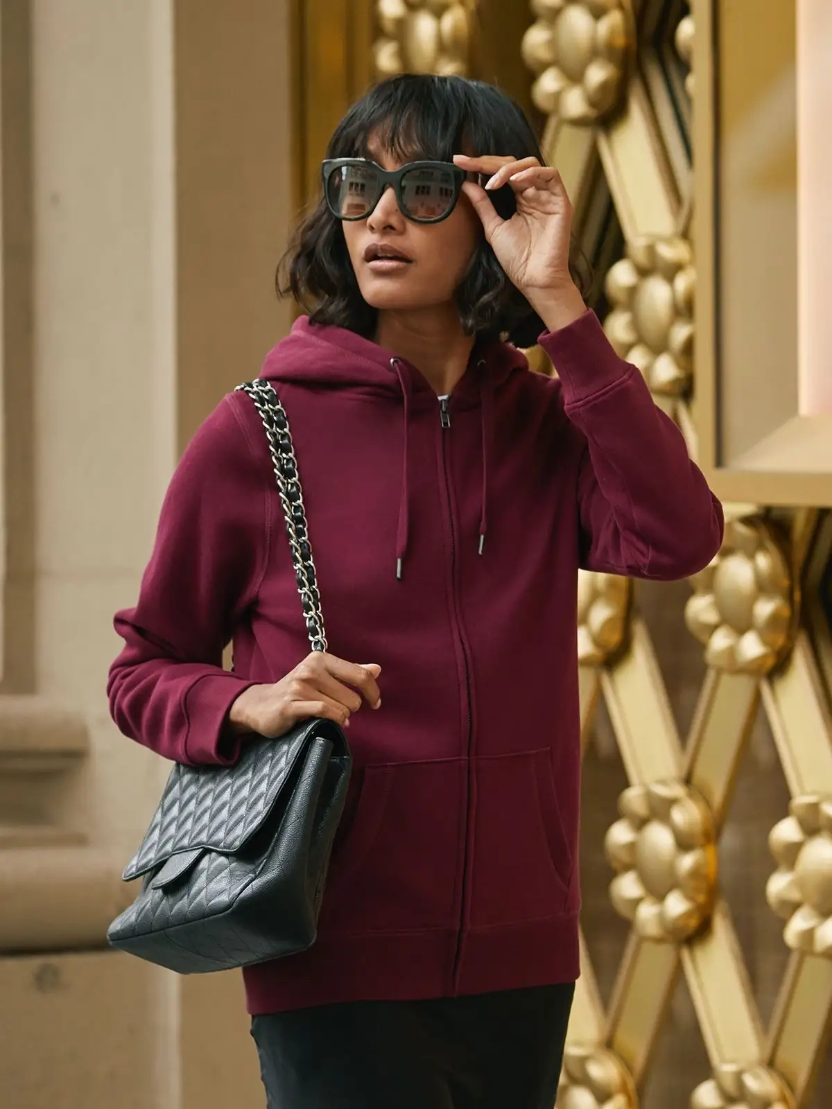 Immagine QUEEN Zipped Hood