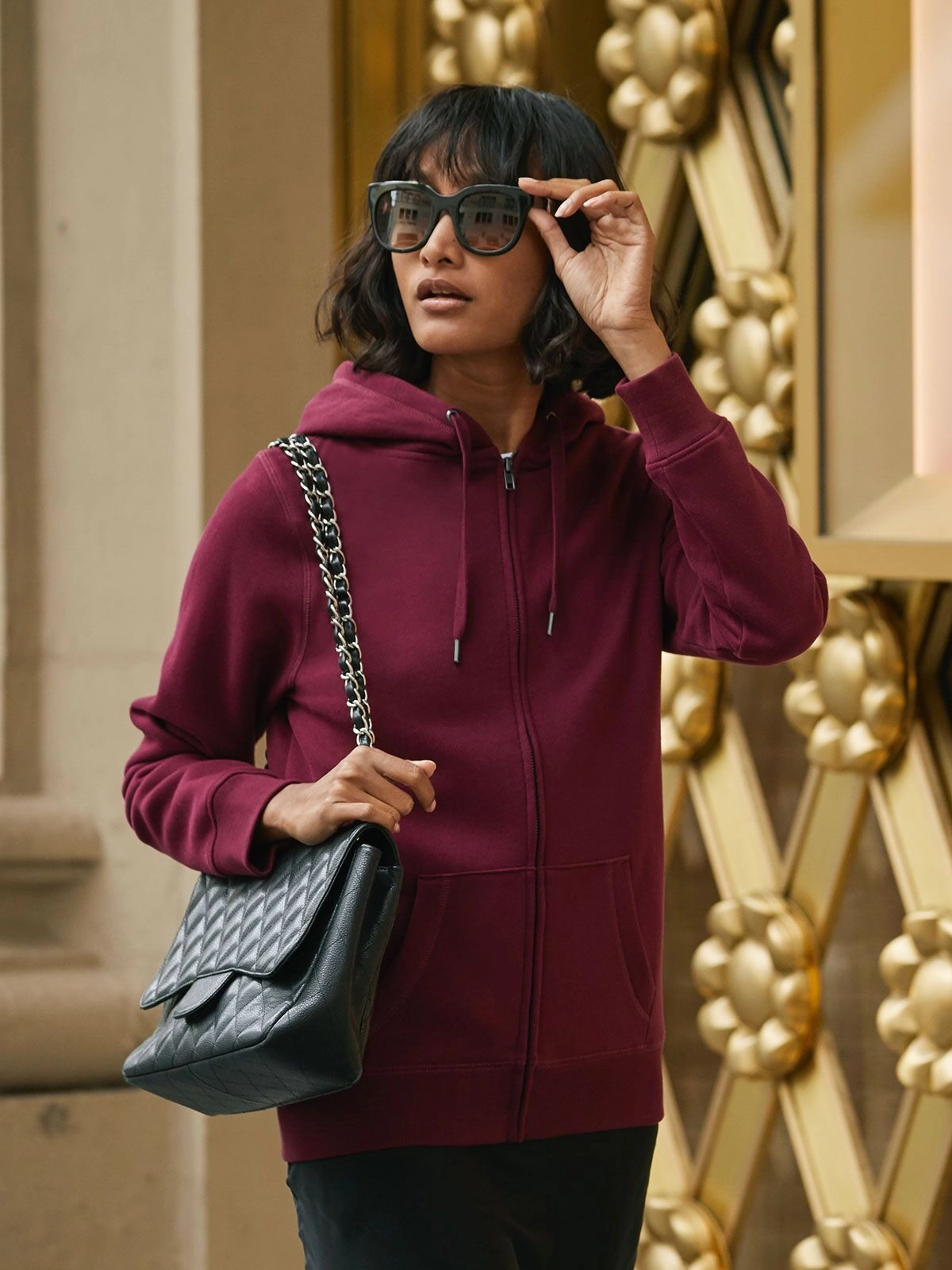 Immagine QUEEN Zipped Hood