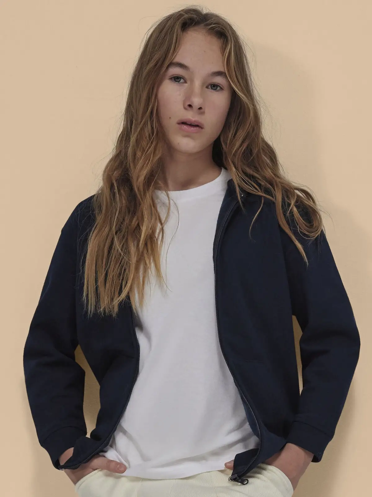 Immagine B&C ID.334 Zip Hood /kids