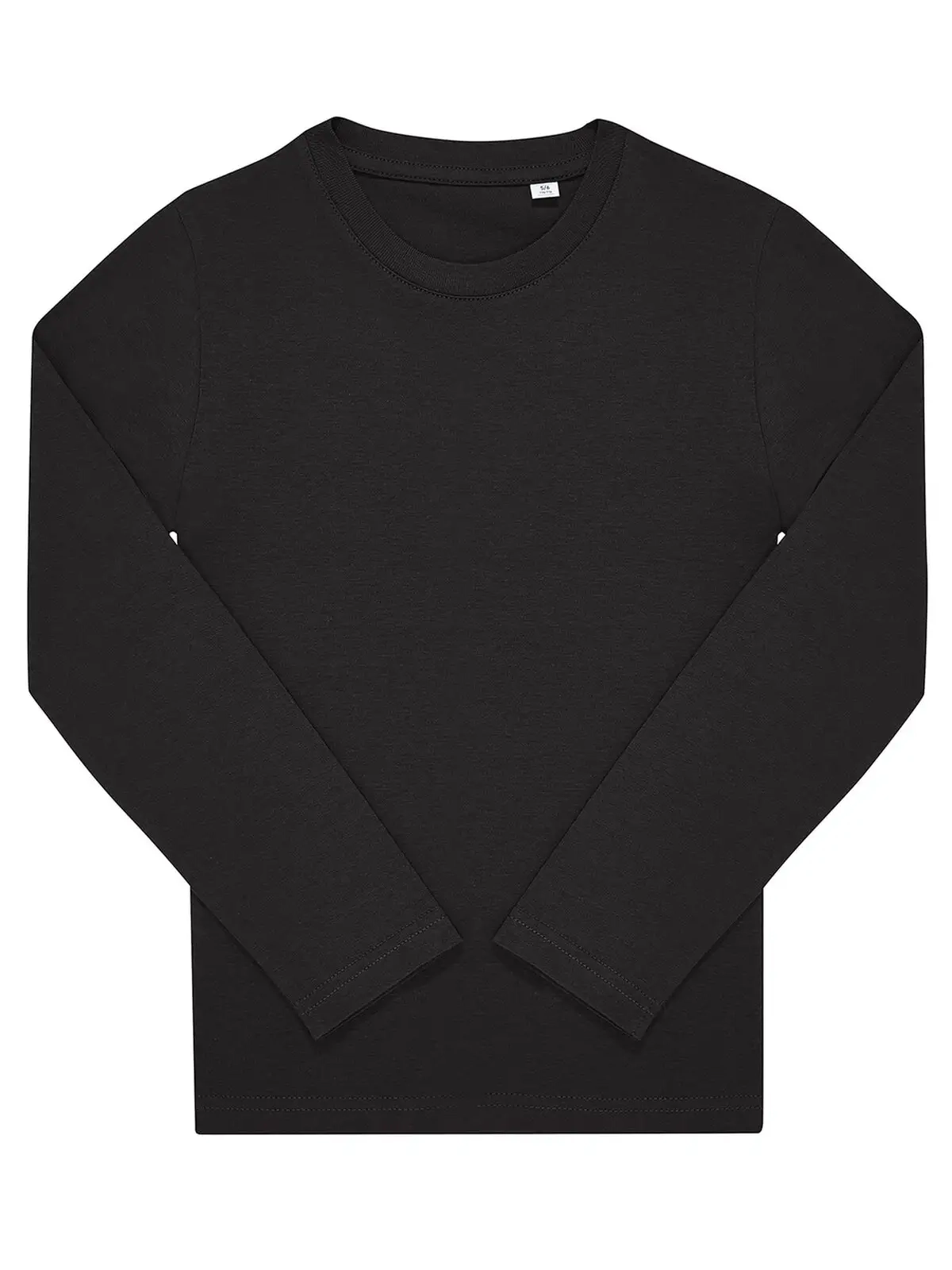 Immagine T-shirt girocollo tubolare a maniche lunghe da bambino - #E150 LSL /kids