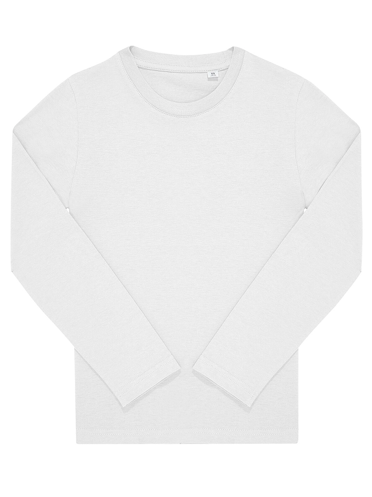 Immagine T-shirt girocollo tubolare a maniche lunghe da bambino - #E150 LSL /kids