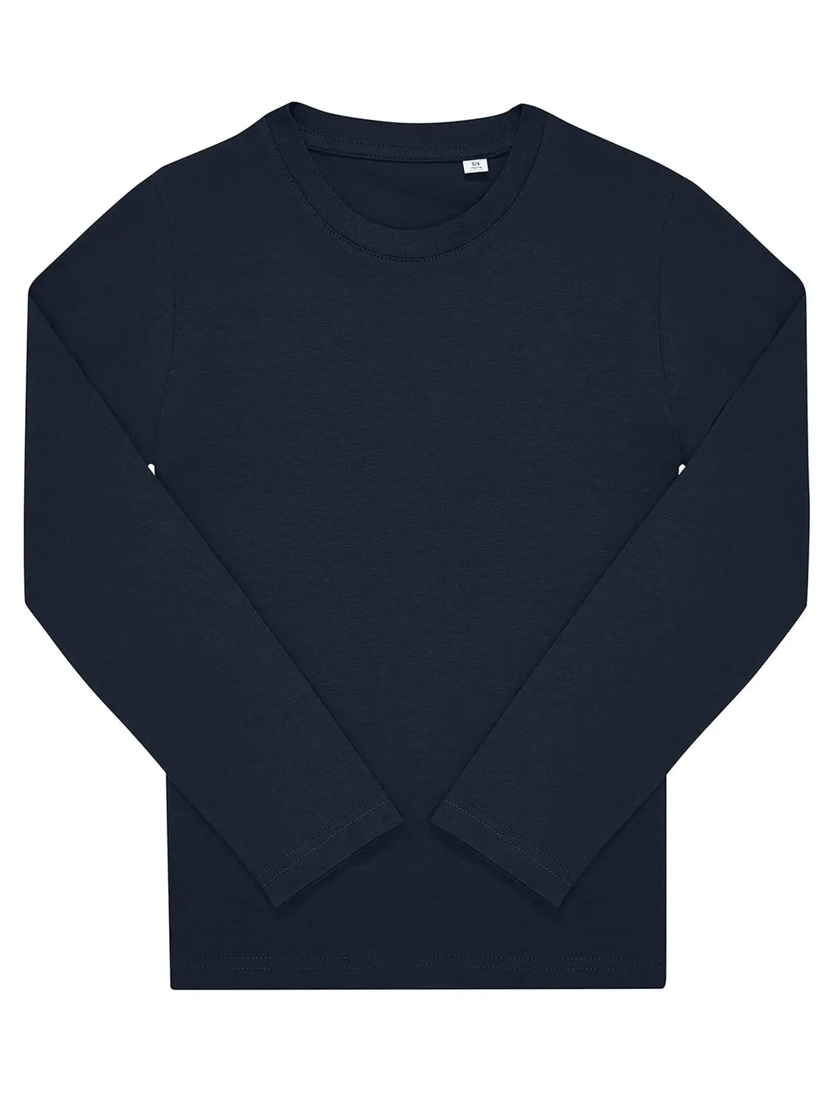 Immagine T-shirt girocollo tubolare a maniche lunghe da bambino - #E150 LSL /kids