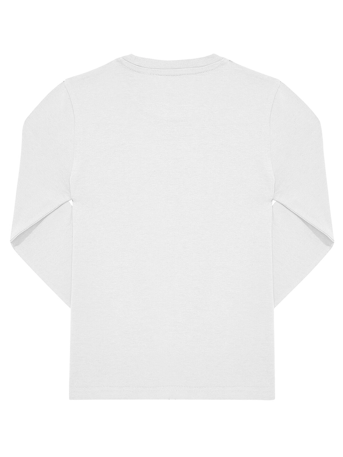 Immagine T-shirt girocollo tubolare a maniche lunghe da bambino - #E150 LSL /kids