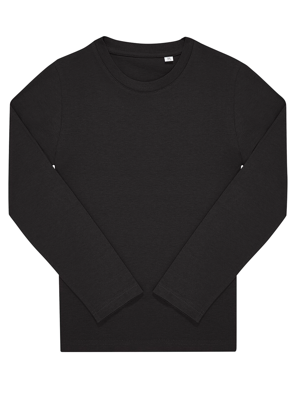 Immagine T-shirt girocollo tubolare a maniche lunghe da bambino - #E150 LSL /kids