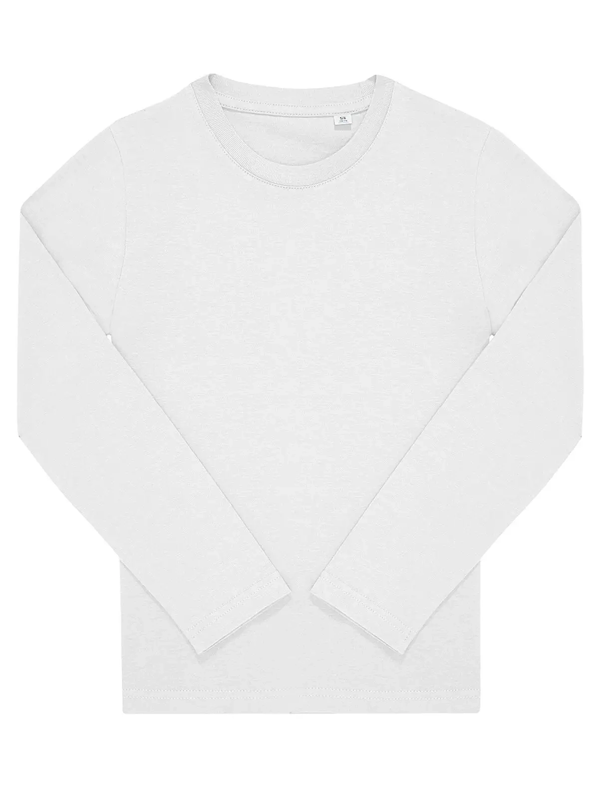 Immagine T-shirt girocollo tubolare a maniche lunghe da bambino - #E150 LSL /kids