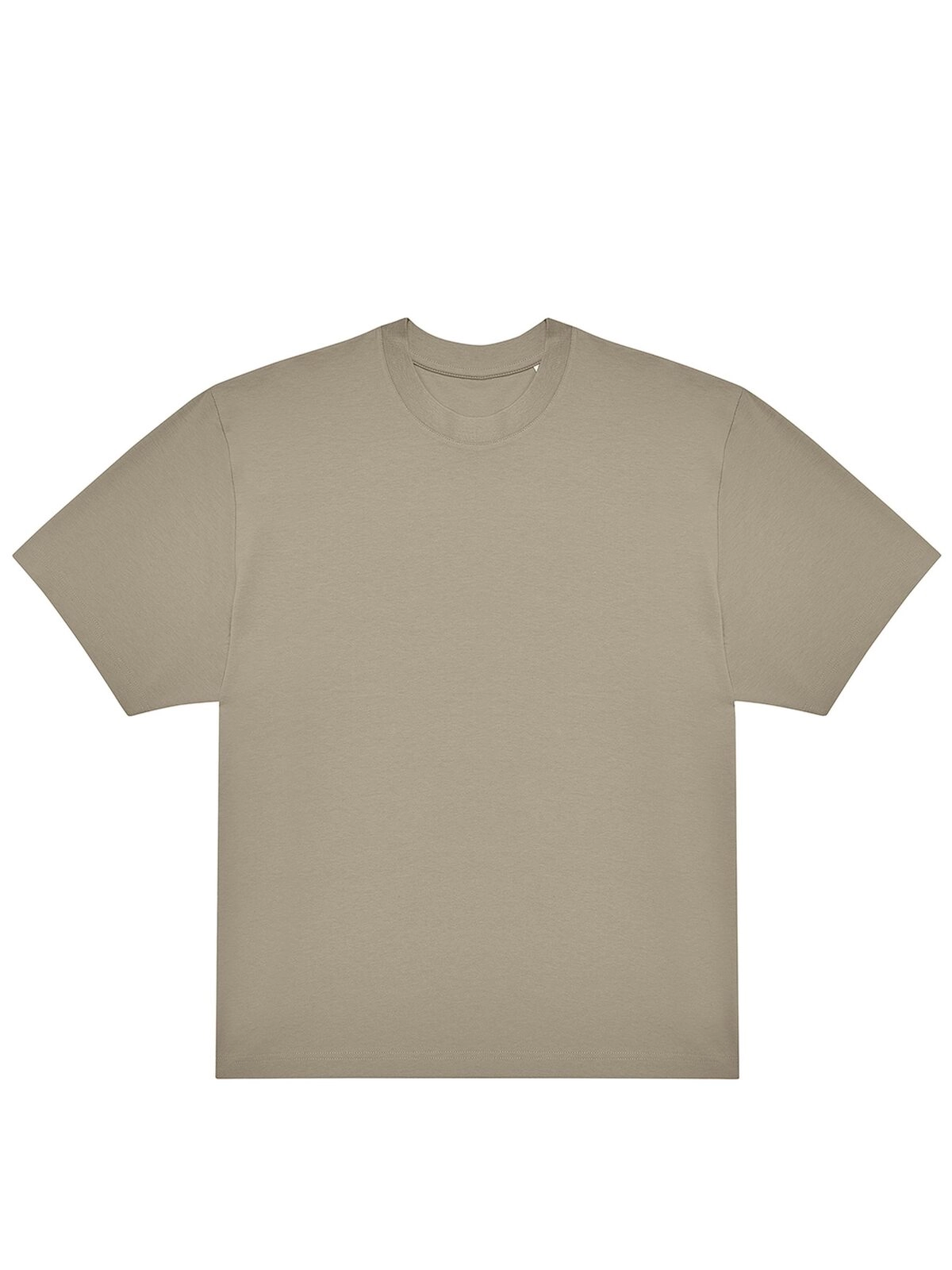 Immagine T.shirt gender-neutral, girocollo, oversize con spalla scesa e cuciture laterali - #E220 Oversized