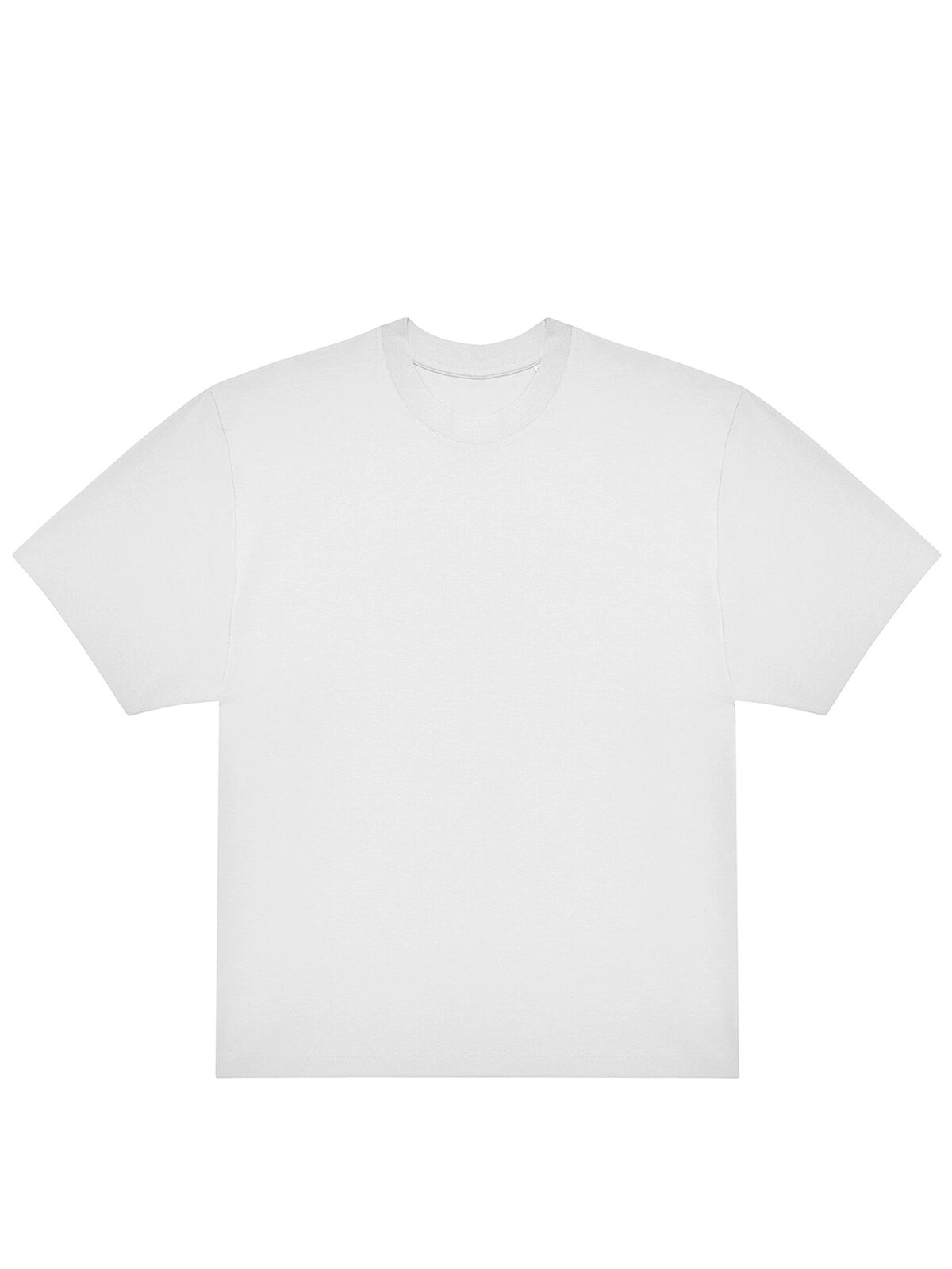 Immagine T.shirt gender-neutral, girocollo, oversize con spalla scesa e cuciture laterali - #E220 Oversized