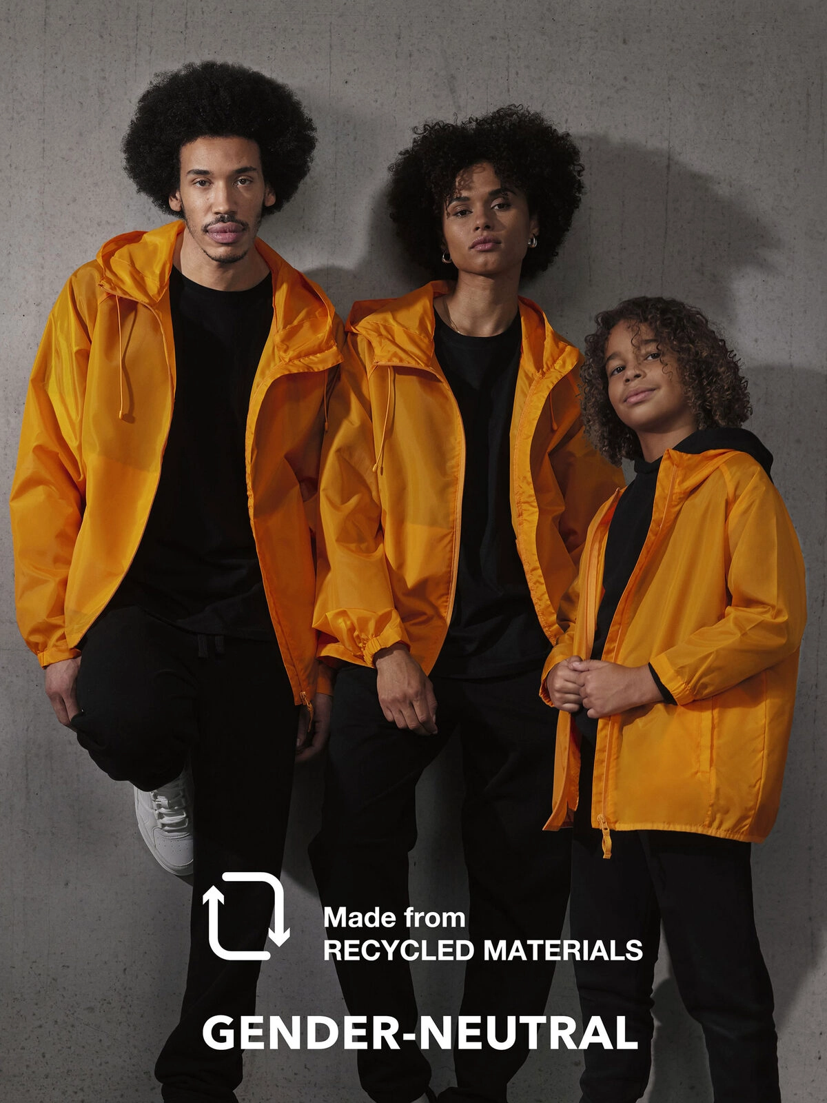 Immagine Giacca antivento ripiegabile nella tasca, idrorepellente, maniche raglan - #Reset Windbreaker