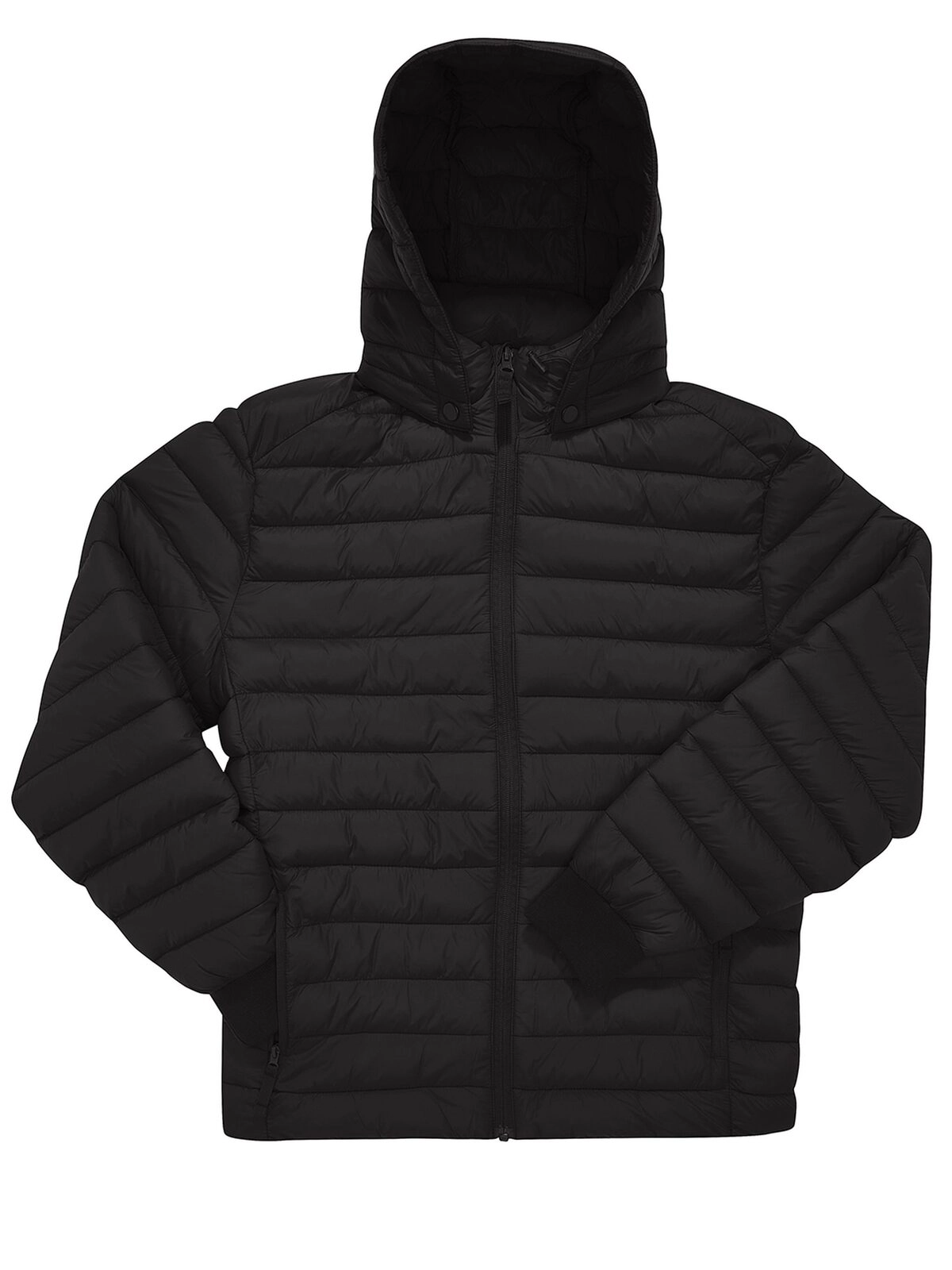 Immagine Giacca unisex con cappuccio regolabile e staccabile con colletto imbottito - Reset Puffer