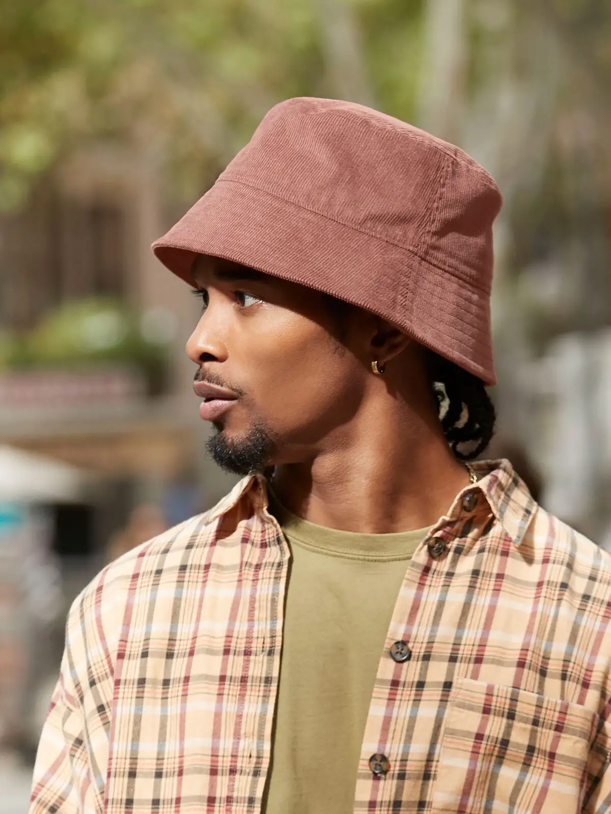 Immagine EarthAware® Organic Cord Bucket Hat