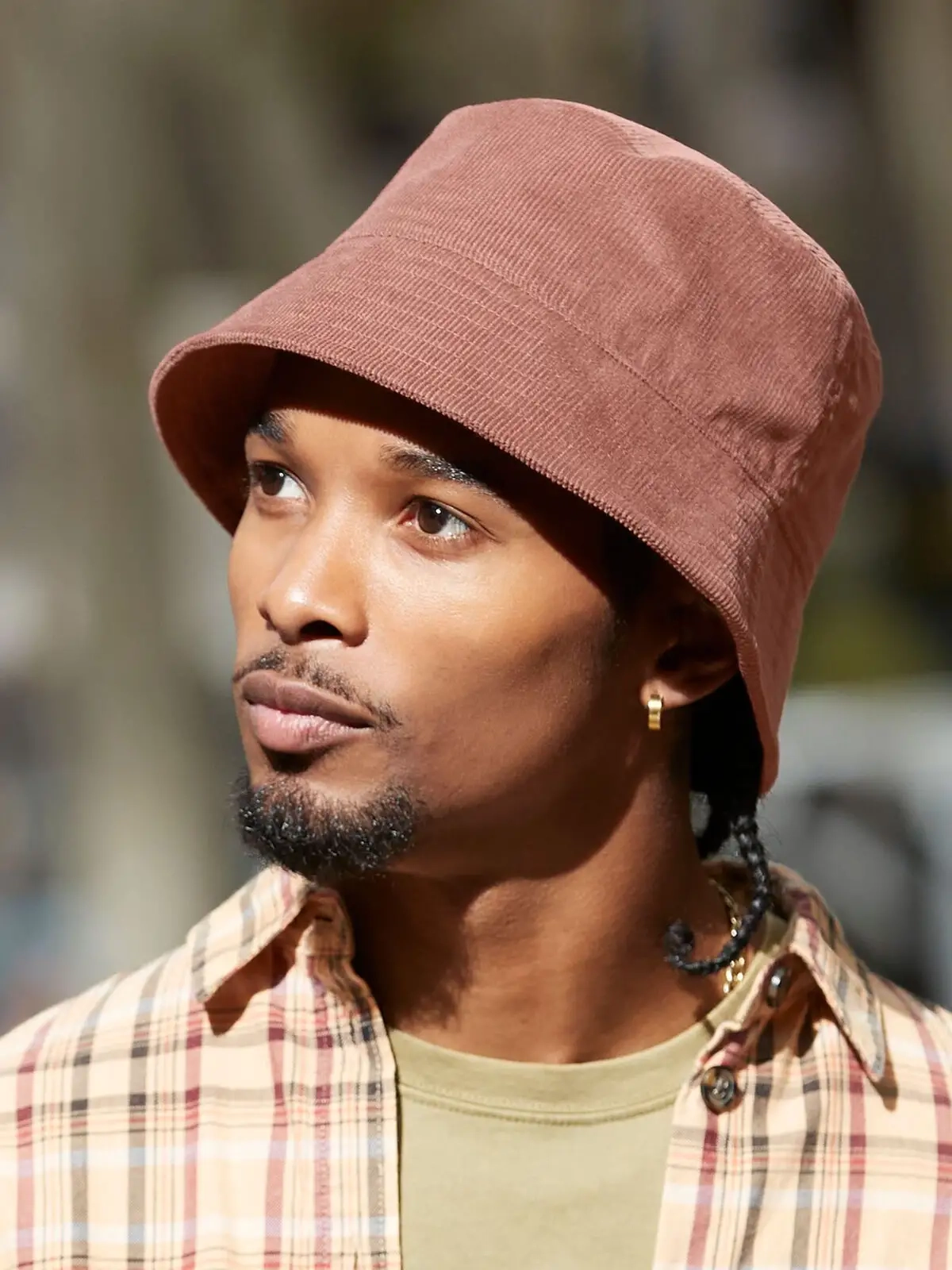 Immagine EarthAware® Organic Cord Bucket Hat