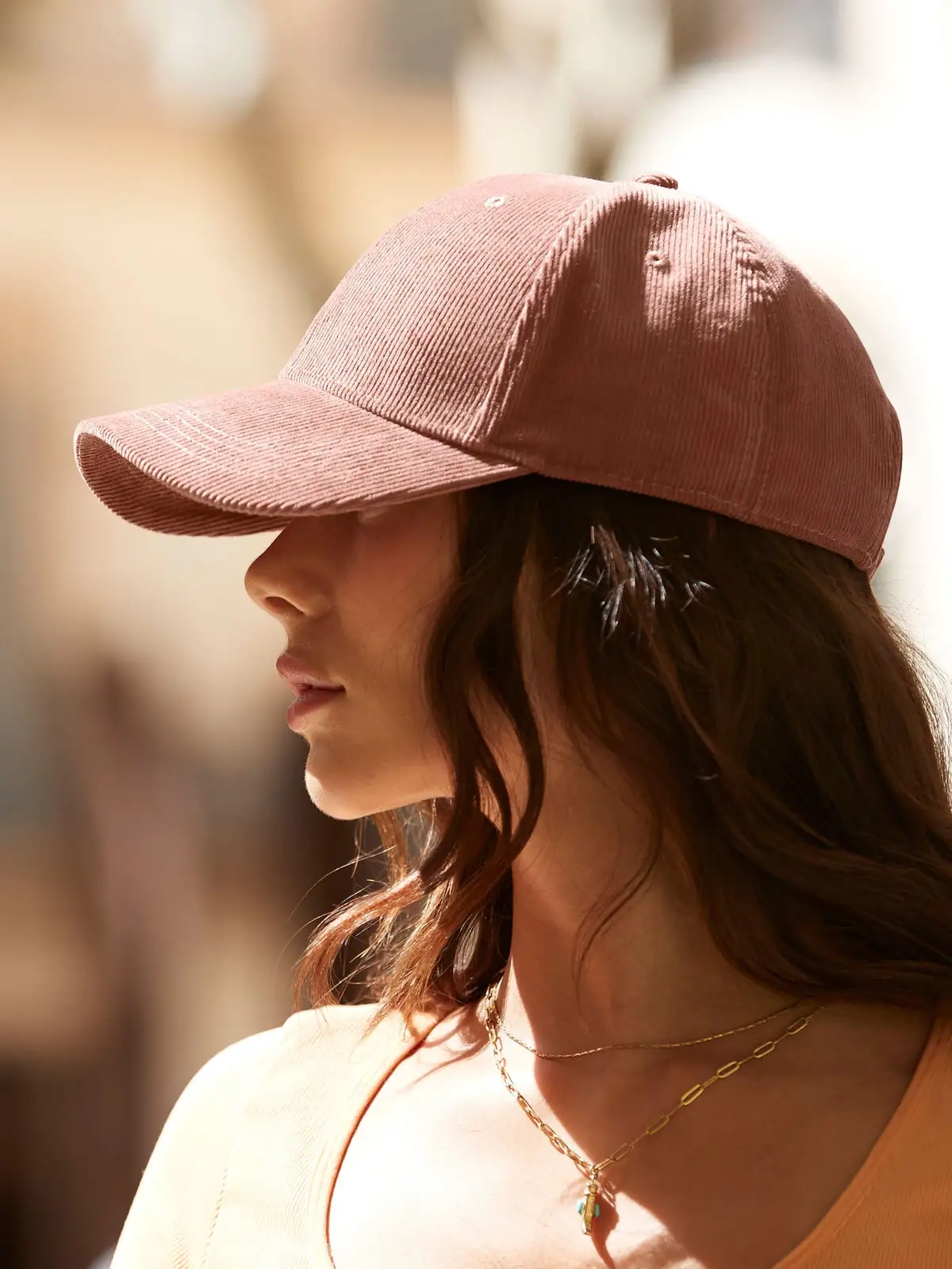 Immagine EarthAware® Organic Cord Baseball Cap