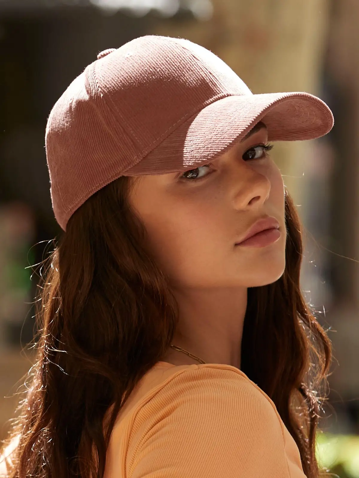 Immagine EarthAware® Organic Cord Baseball Cap