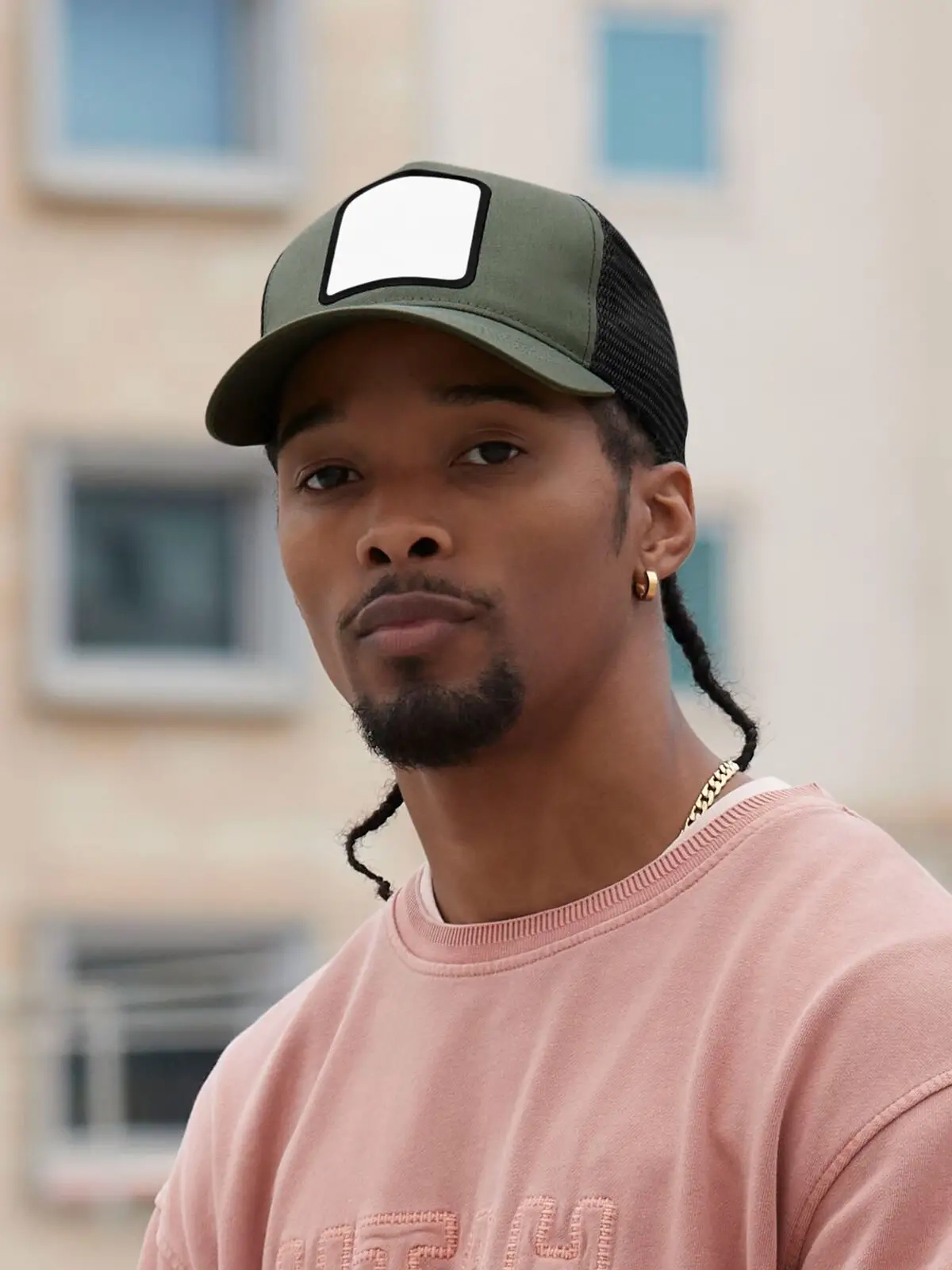 Immagine Appliqué Patch 5 Panel Trucker