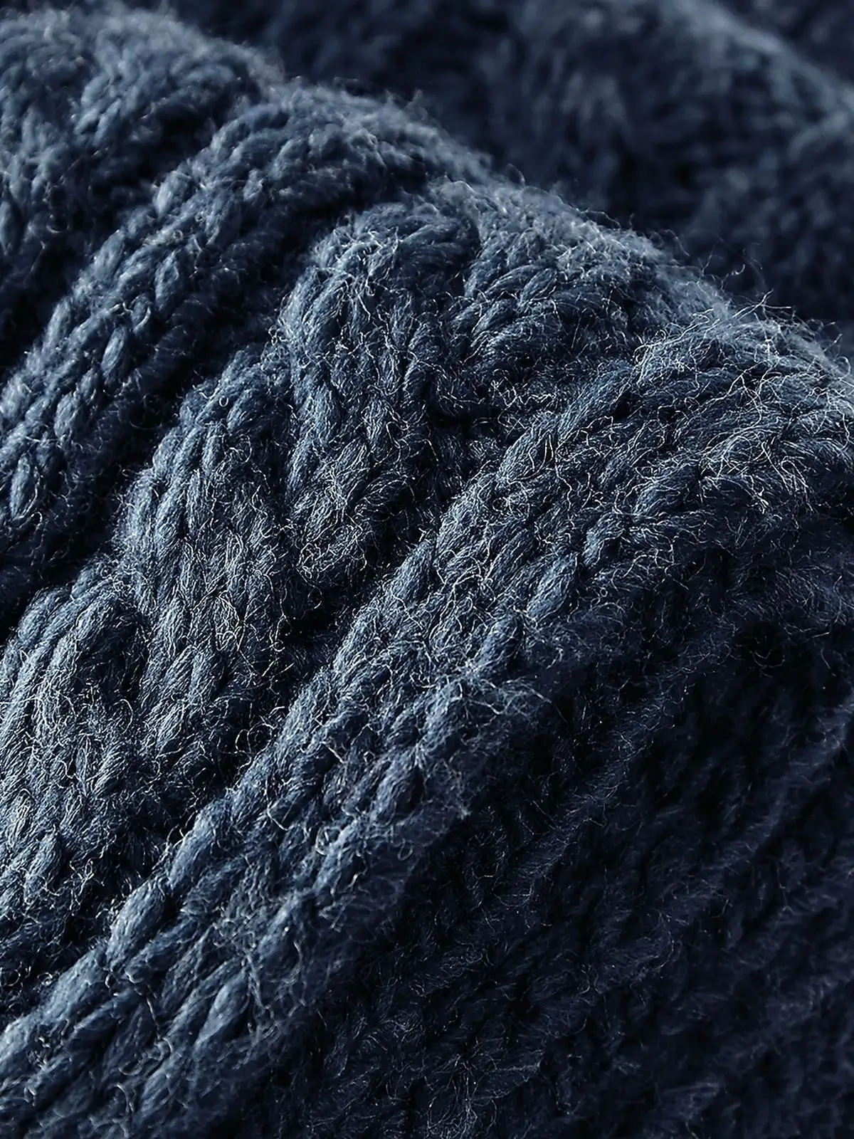 Immagine Cable Knit Melange Scarf