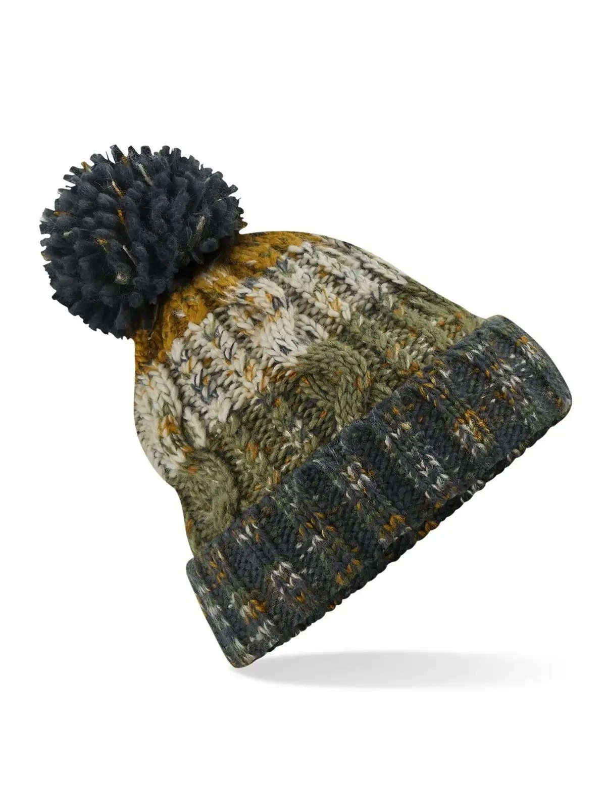 Immagine Corkscrew Pom Pom Beanie