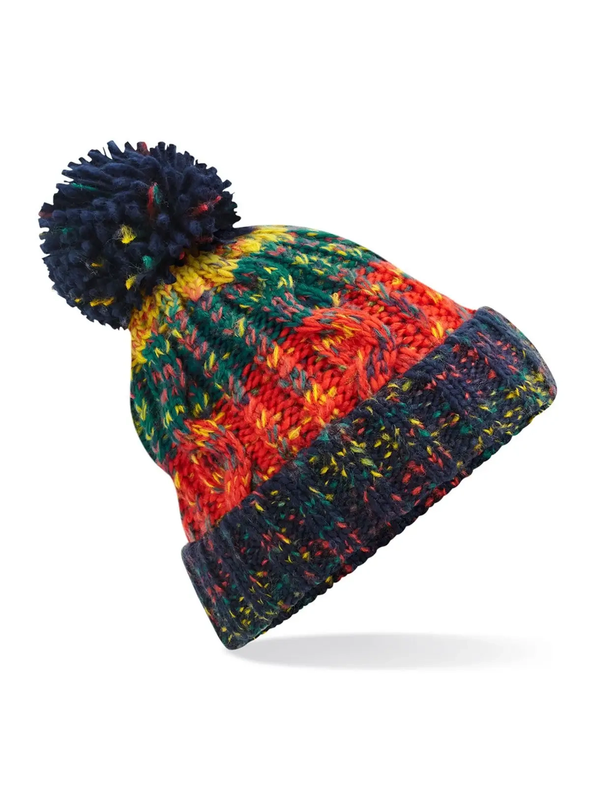 Immagine Corkscrew Pom Pom Beanie