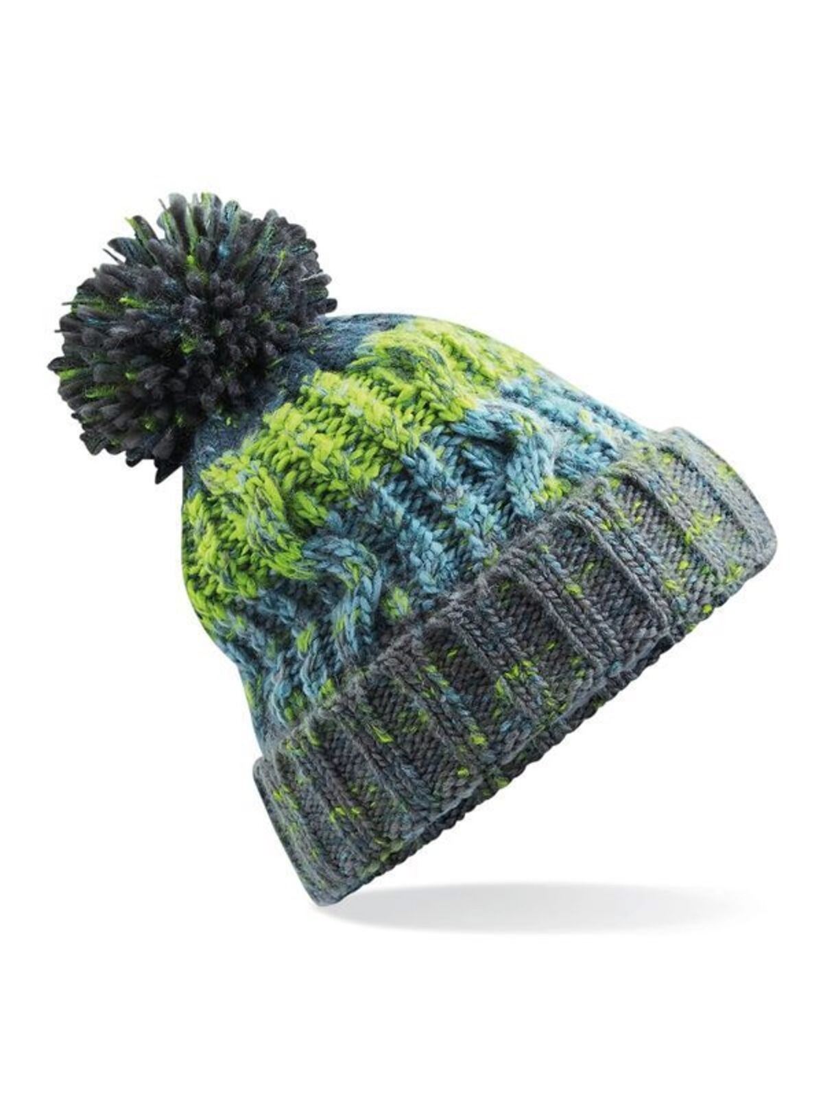 Immagine Corkscrew Pom Pom Beanie