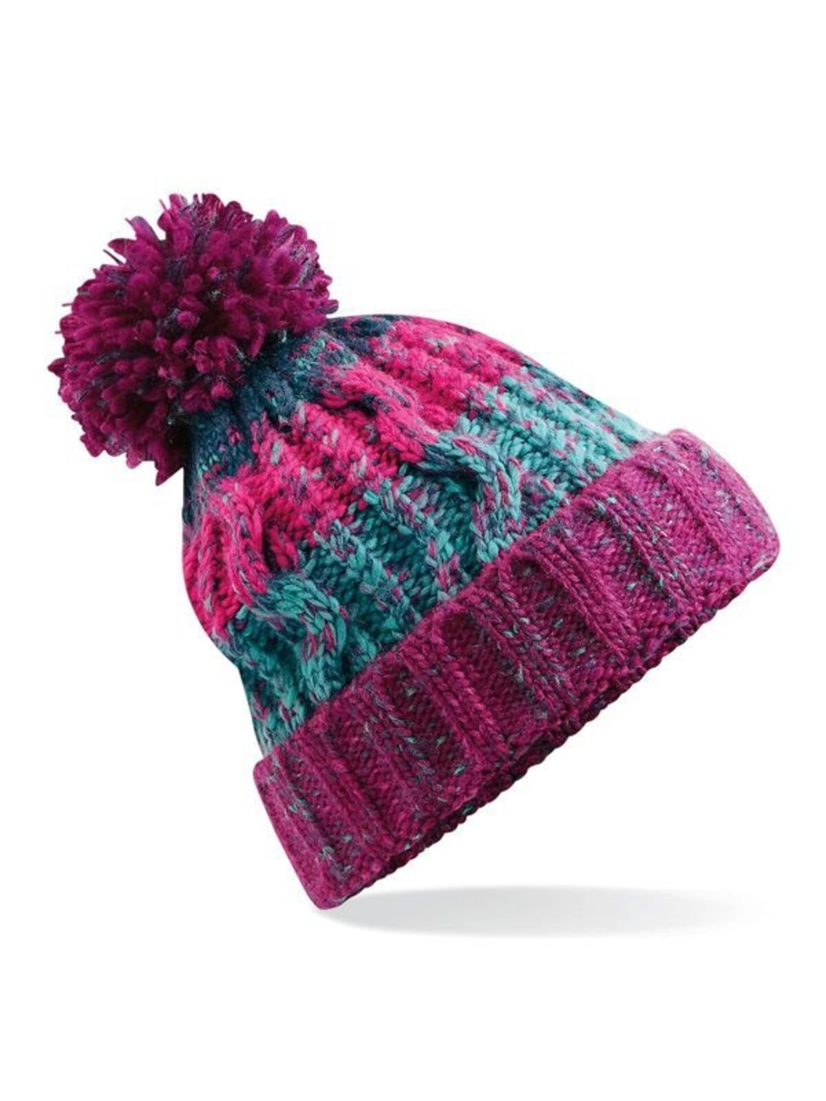 Immagine Corkscrew Pom Pom Beanie