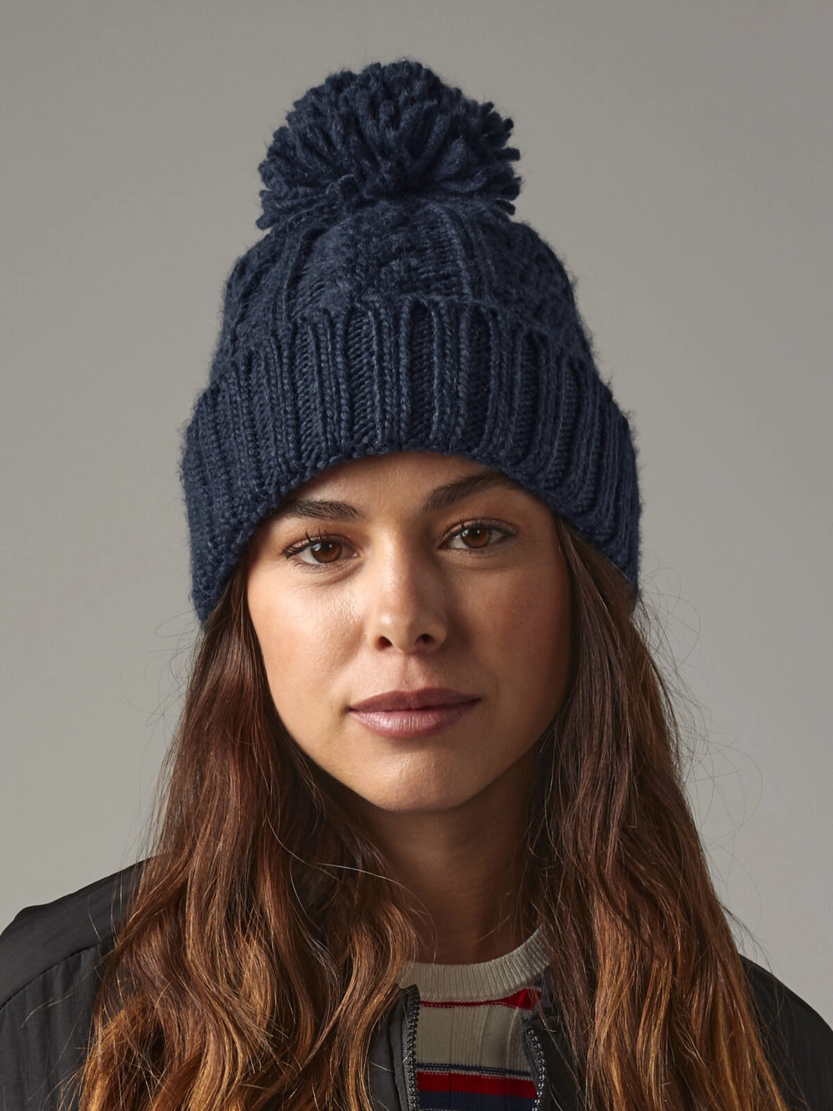 Immagine Cable Knit Melange Beanie