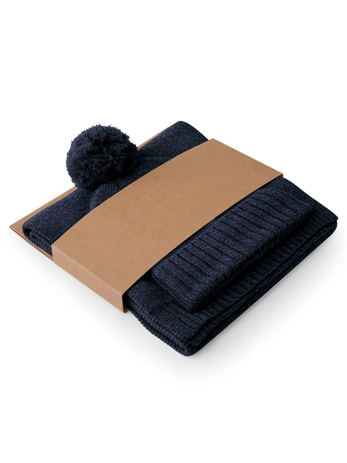 Immagine Knitted Scarf and Beanie Gift Set