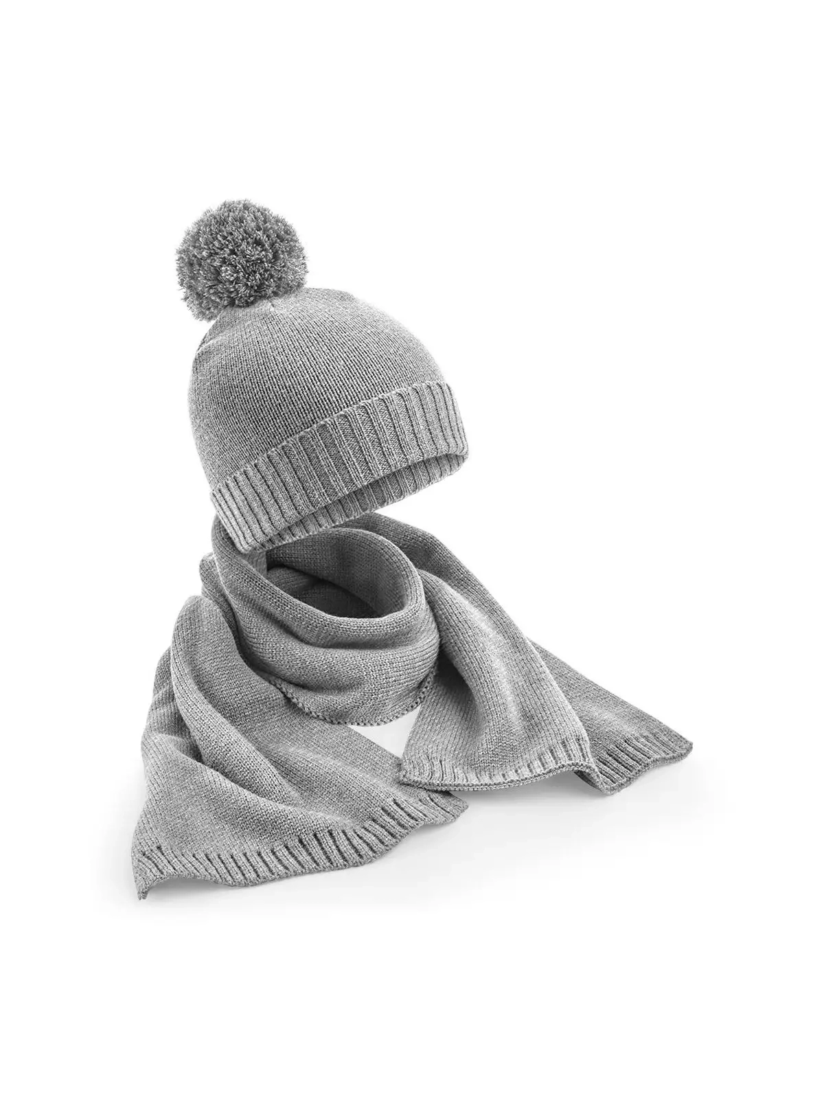 Immagine Knitted Scarf and Beanie Gift Set