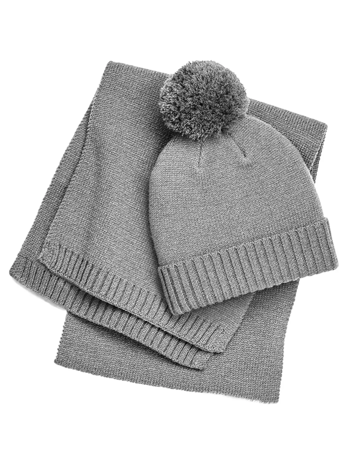 Immagine Knitted Scarf and Beanie Gift Set
