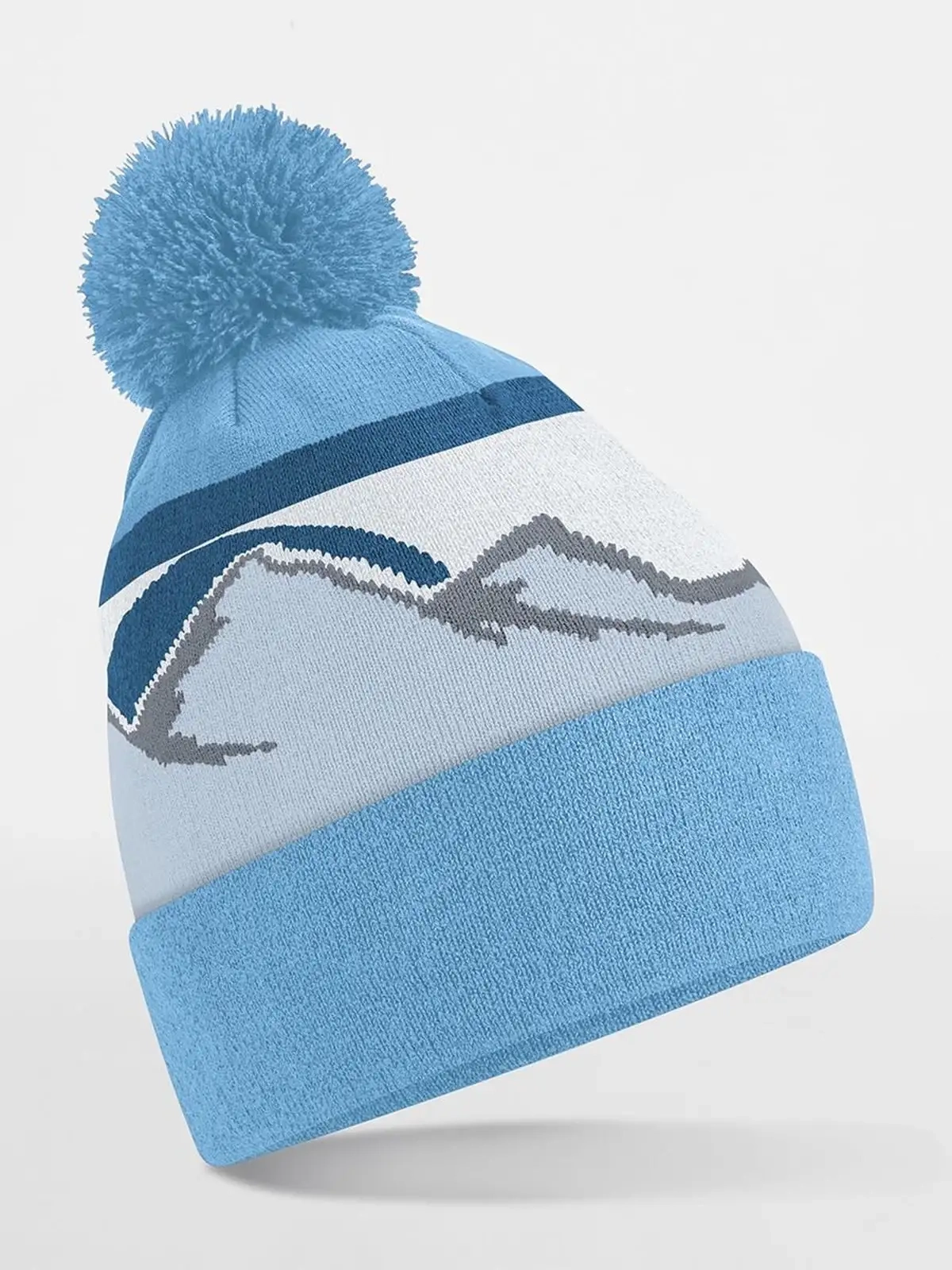 Immagine Mountain Peaks Pom Pom Beanie