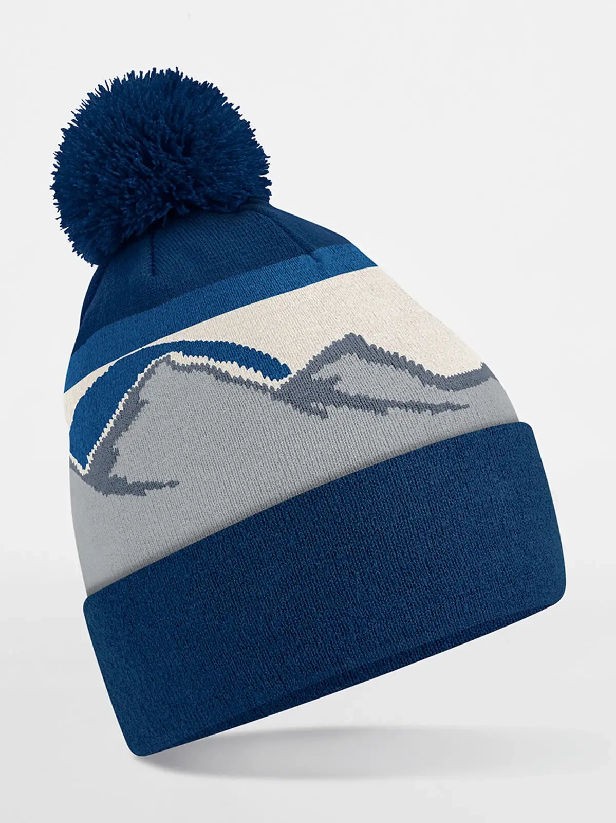 Immagine Mountain Peaks Pom Pom Beanie