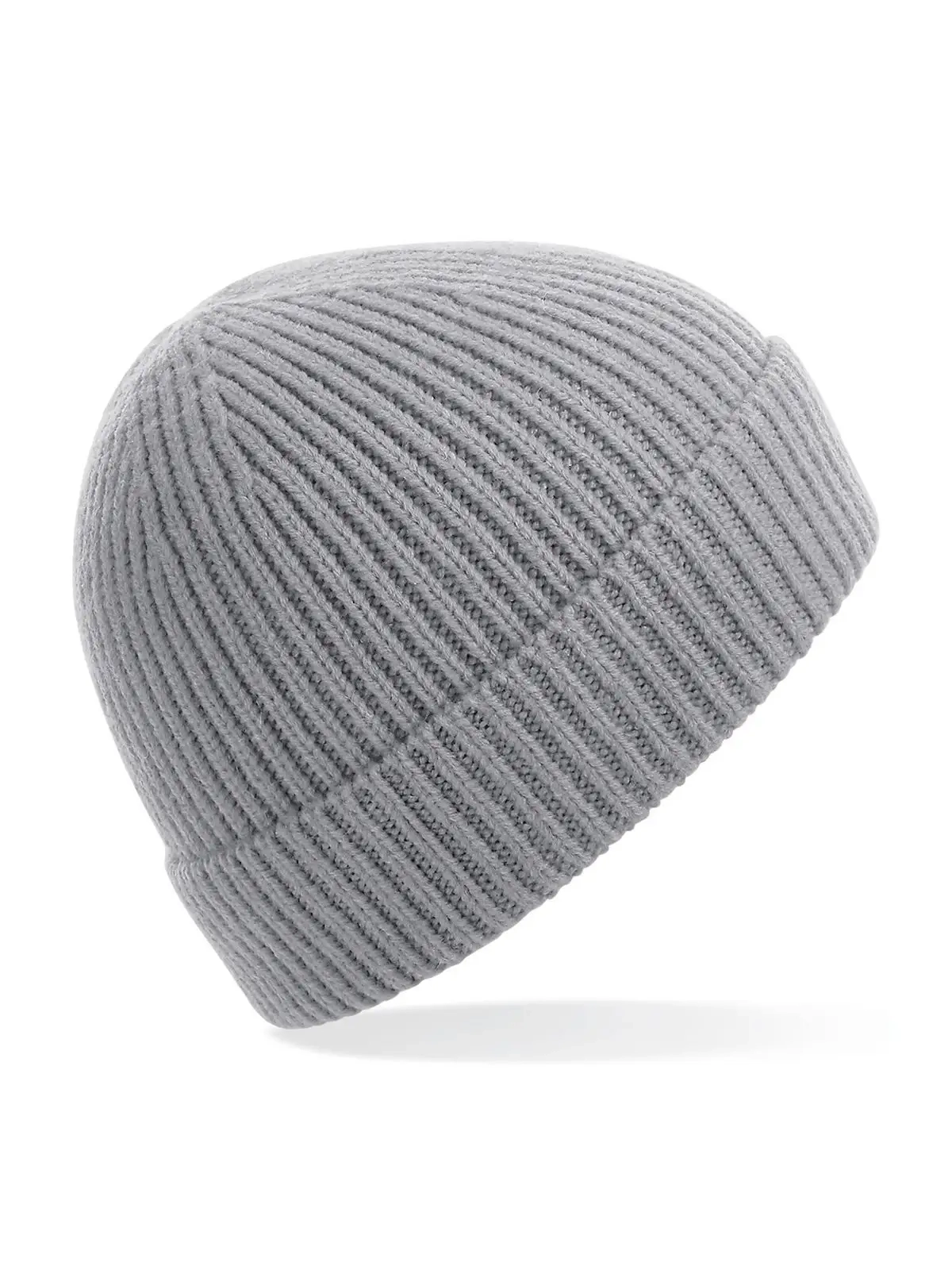 Immagine Engineered Knit Ribbed Beanie