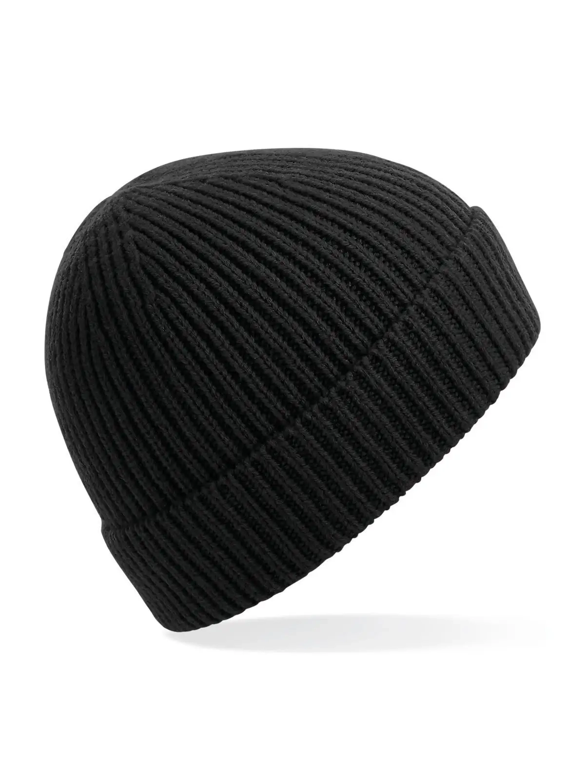 Immagine Engineered Knit Ribbed Beanie