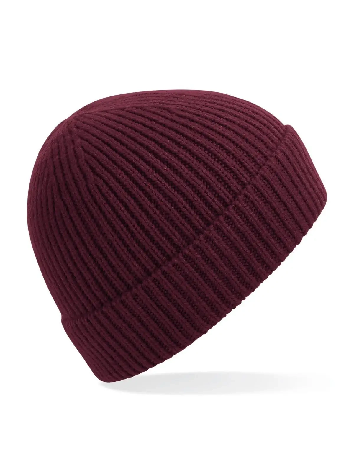 Immagine Engineered Knit Ribbed Beanie