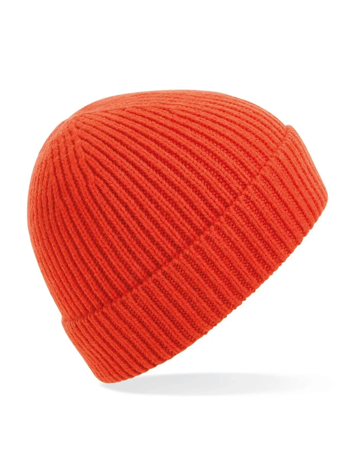 Immagine Engineered Knit Ribbed Beanie