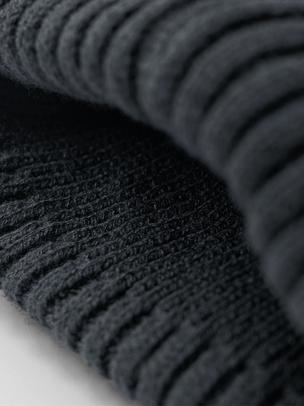 Immagine Berretto in maglia a doppio strato - Zip Patch Beanie