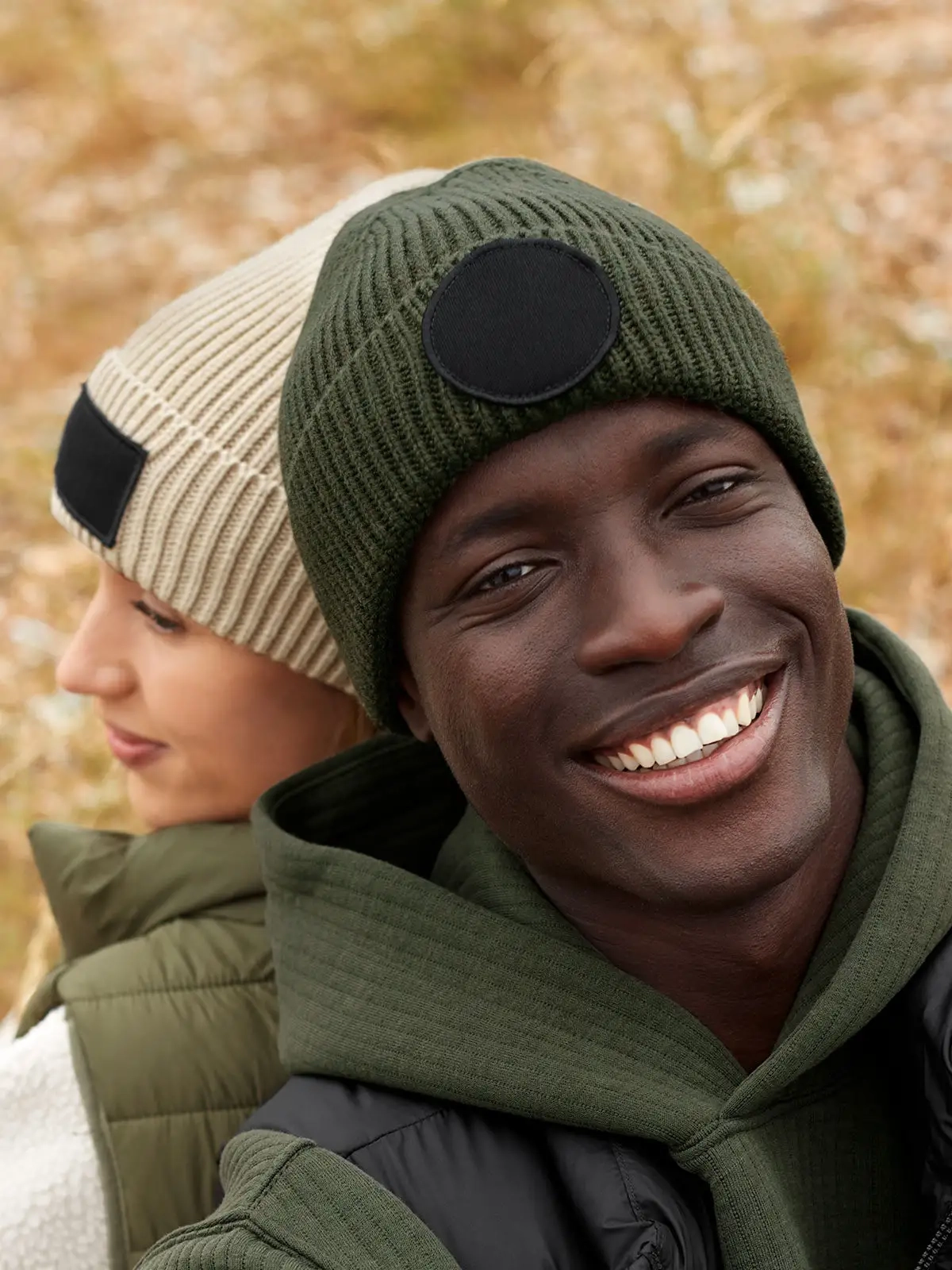 Immagine Circular Fashion Patch Beanie